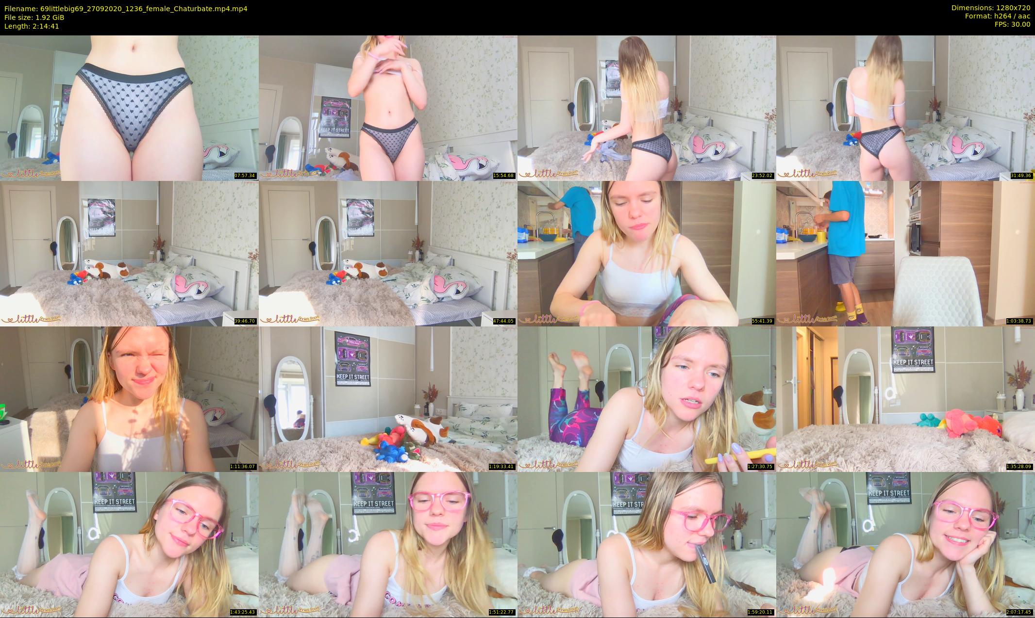 69littlebig69 — 135 minute Chaturbate couple cam show recording, 720p, Sep 27, 2020