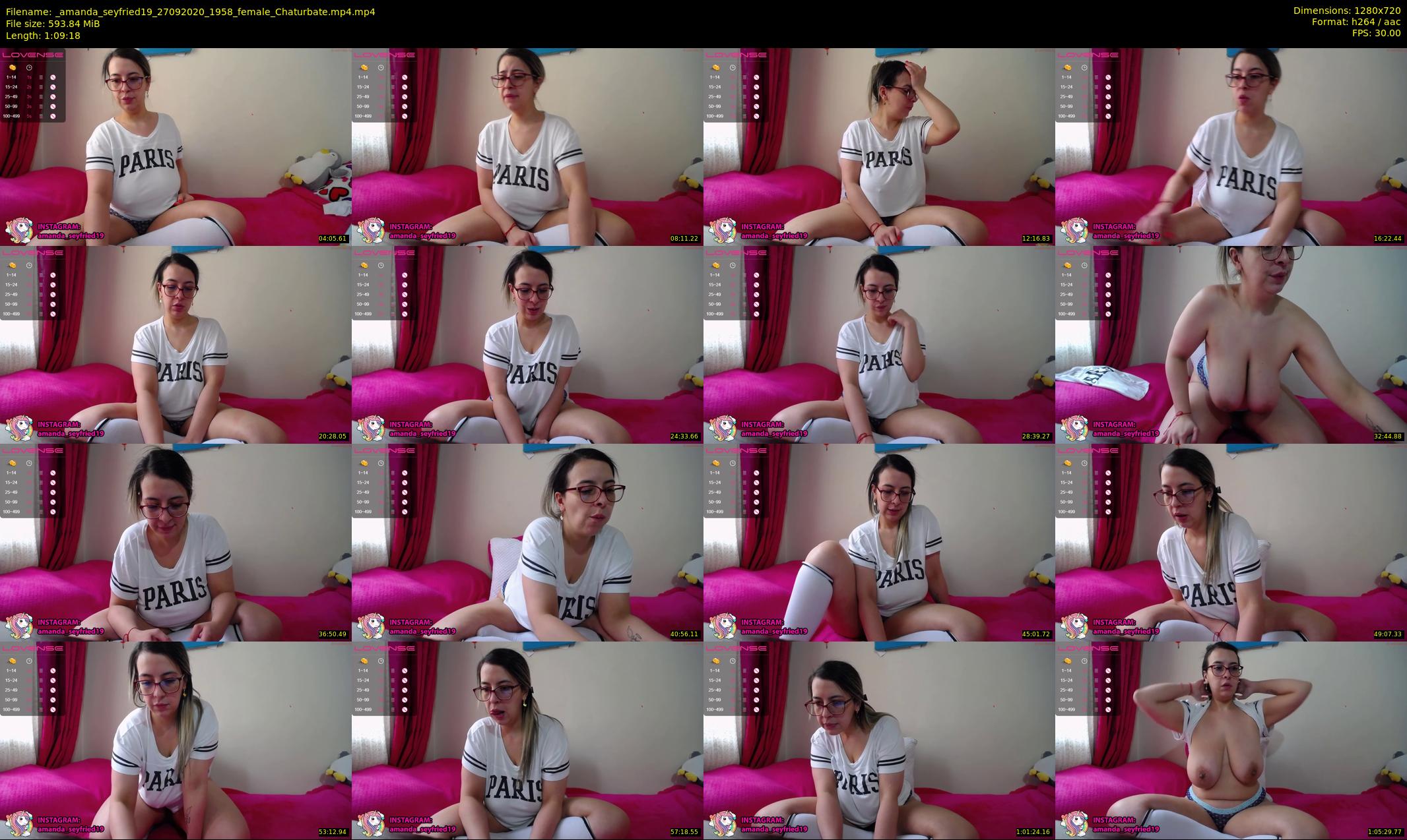 _amanda_seyfried19 — 70 minute Chaturbate female cam show recording, 720p, Sep 27, 2020