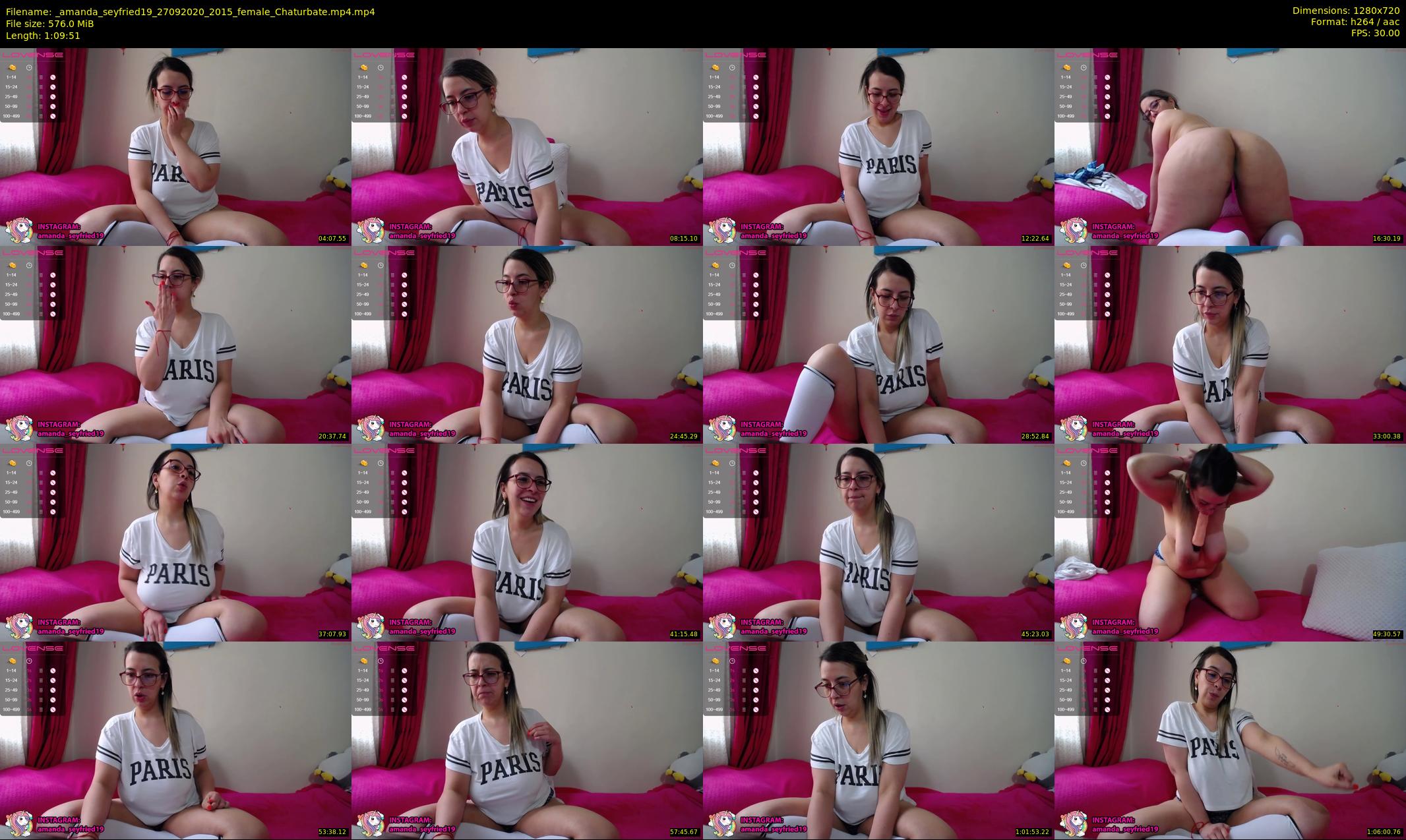 _amanda_seyfried19 — 70 minute Chaturbate female cam show recording, 720p, Sep 27, 2020