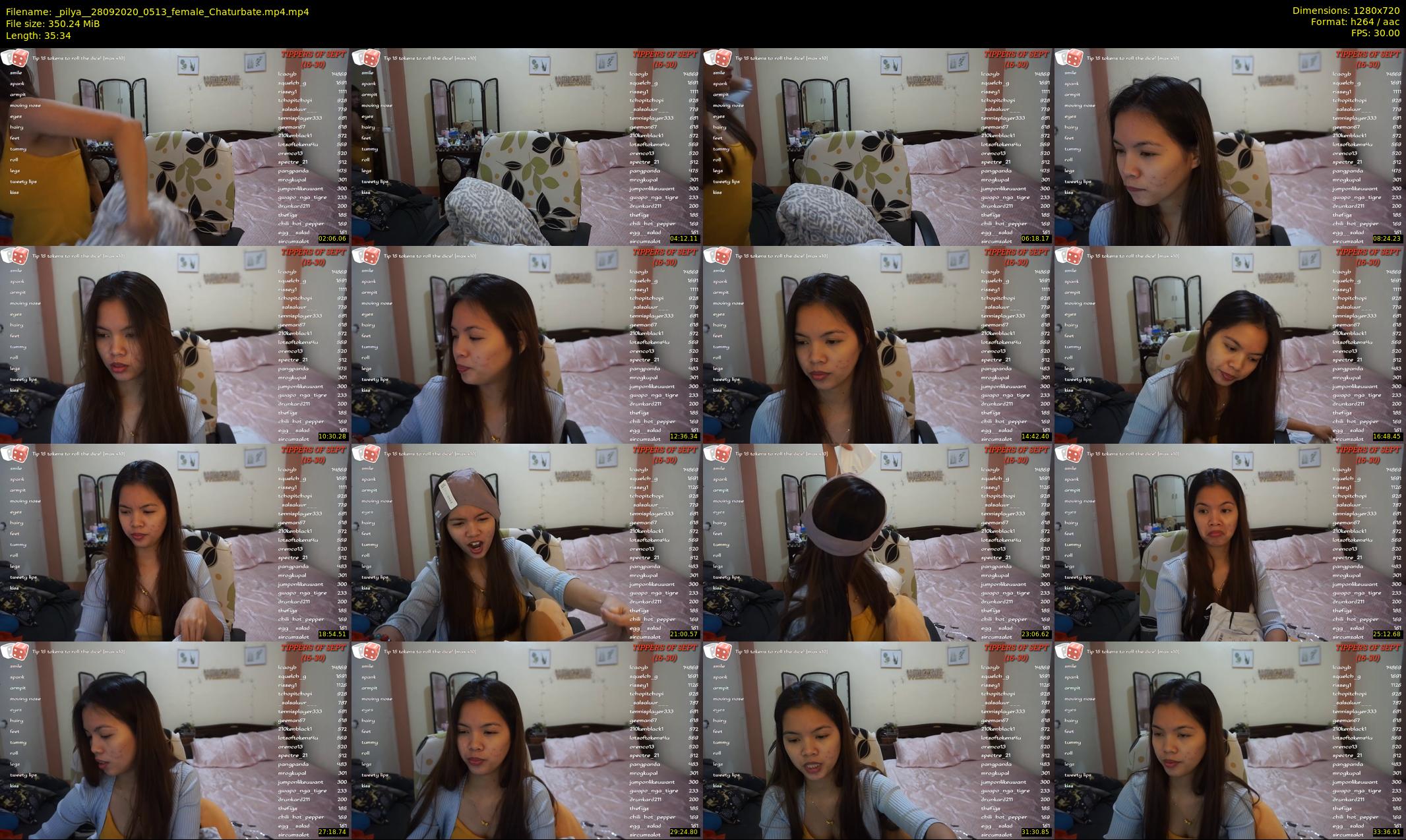 _pilya_ — 36 minute Chaturbate female cam show recording, 720p, Sep 28, 2020