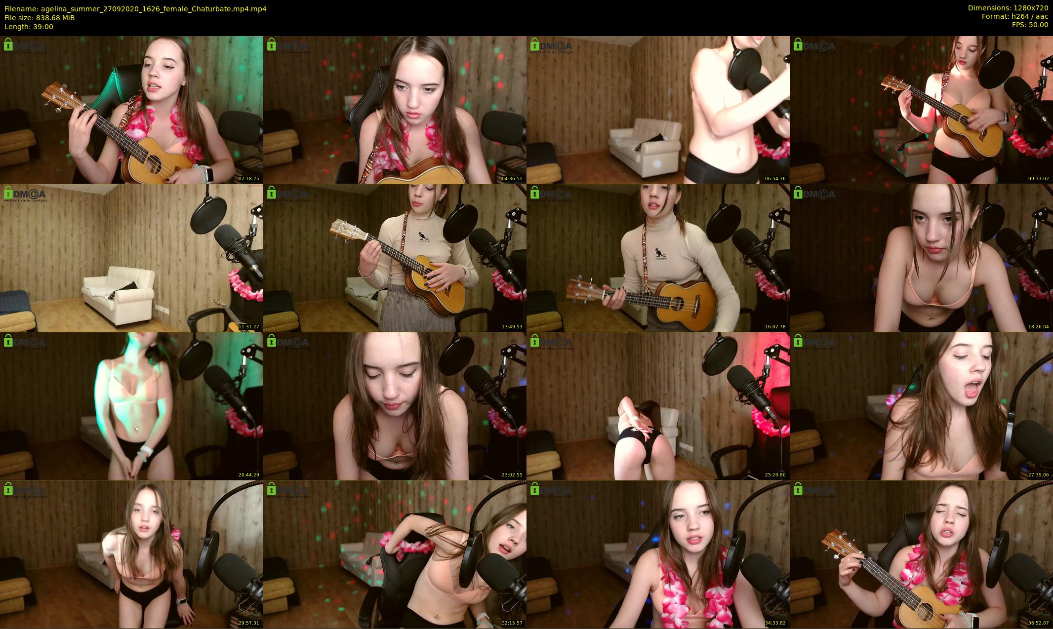 agelina_summer — 39 minute Chaturbate female cam show recording, 720p, Sep 27, 2020