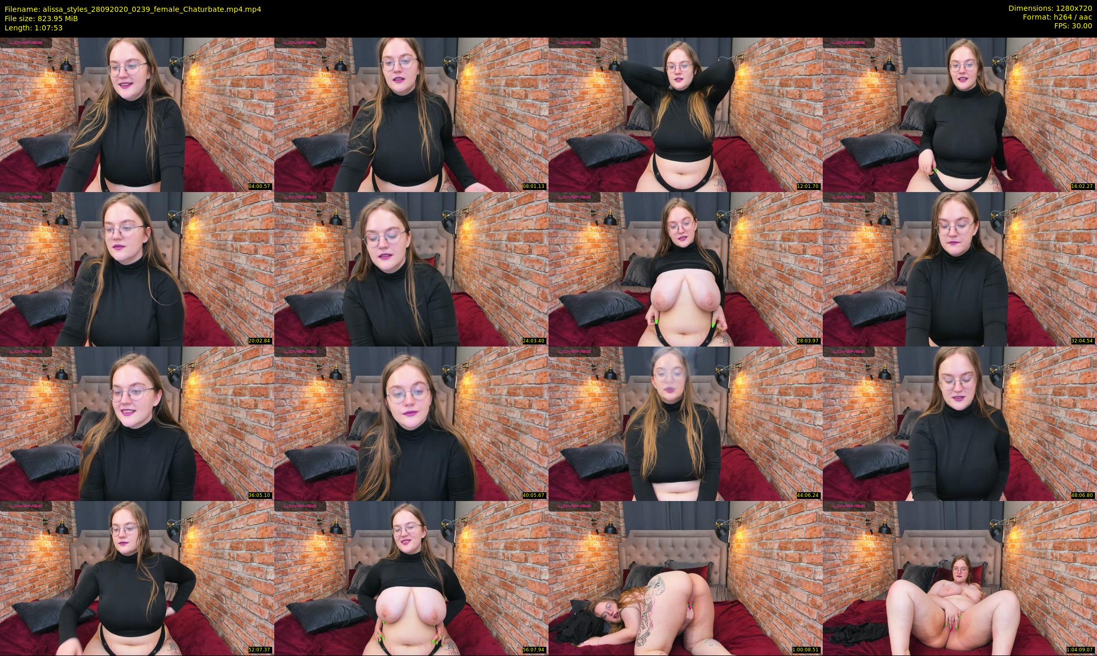 alissa_styles — 68 minute Chaturbate female cam show recording, 720p, Sep 28, 2020