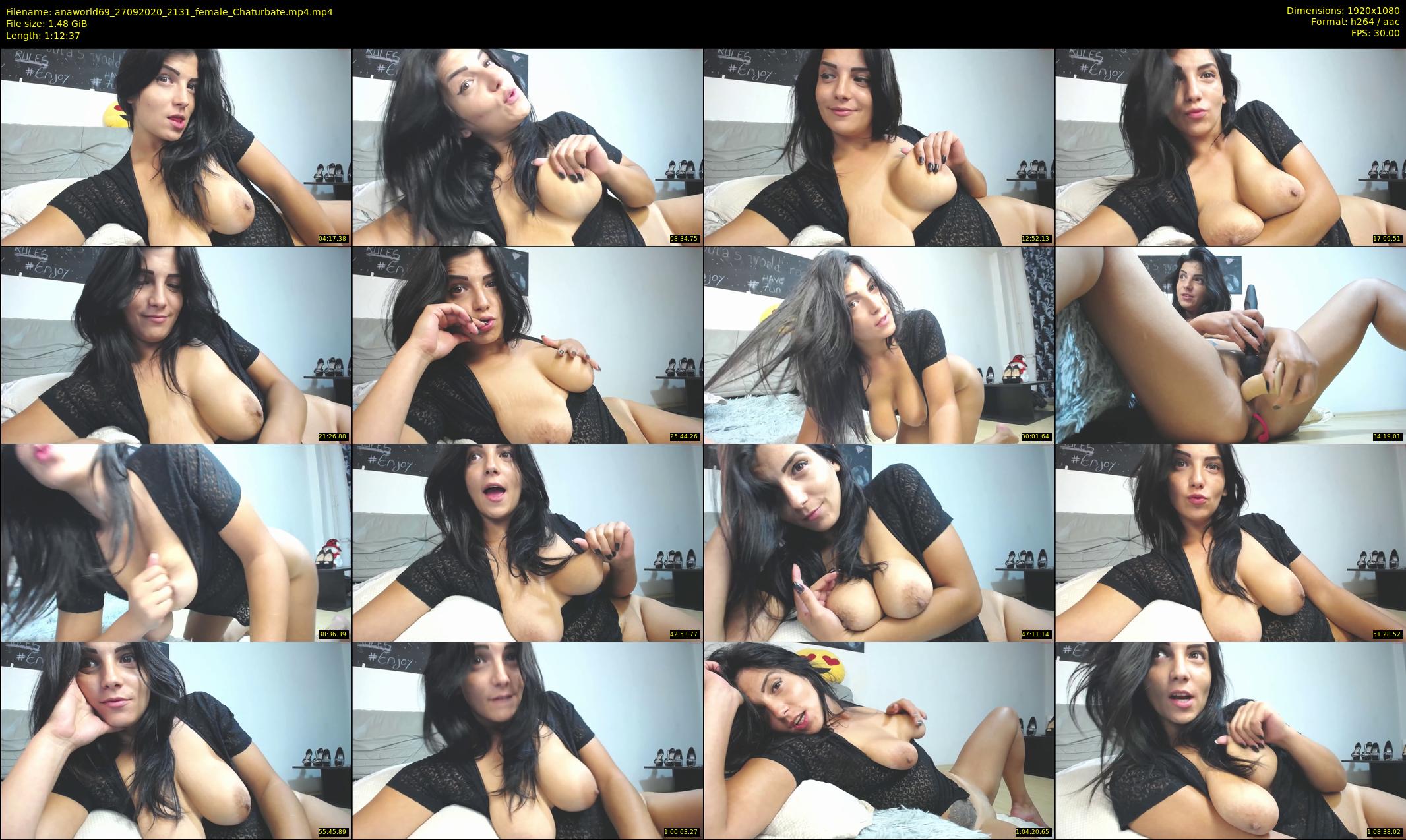 anaworld69 — 73 minute Chaturbate female cam show recording, 1080p, Sep 27, 2020