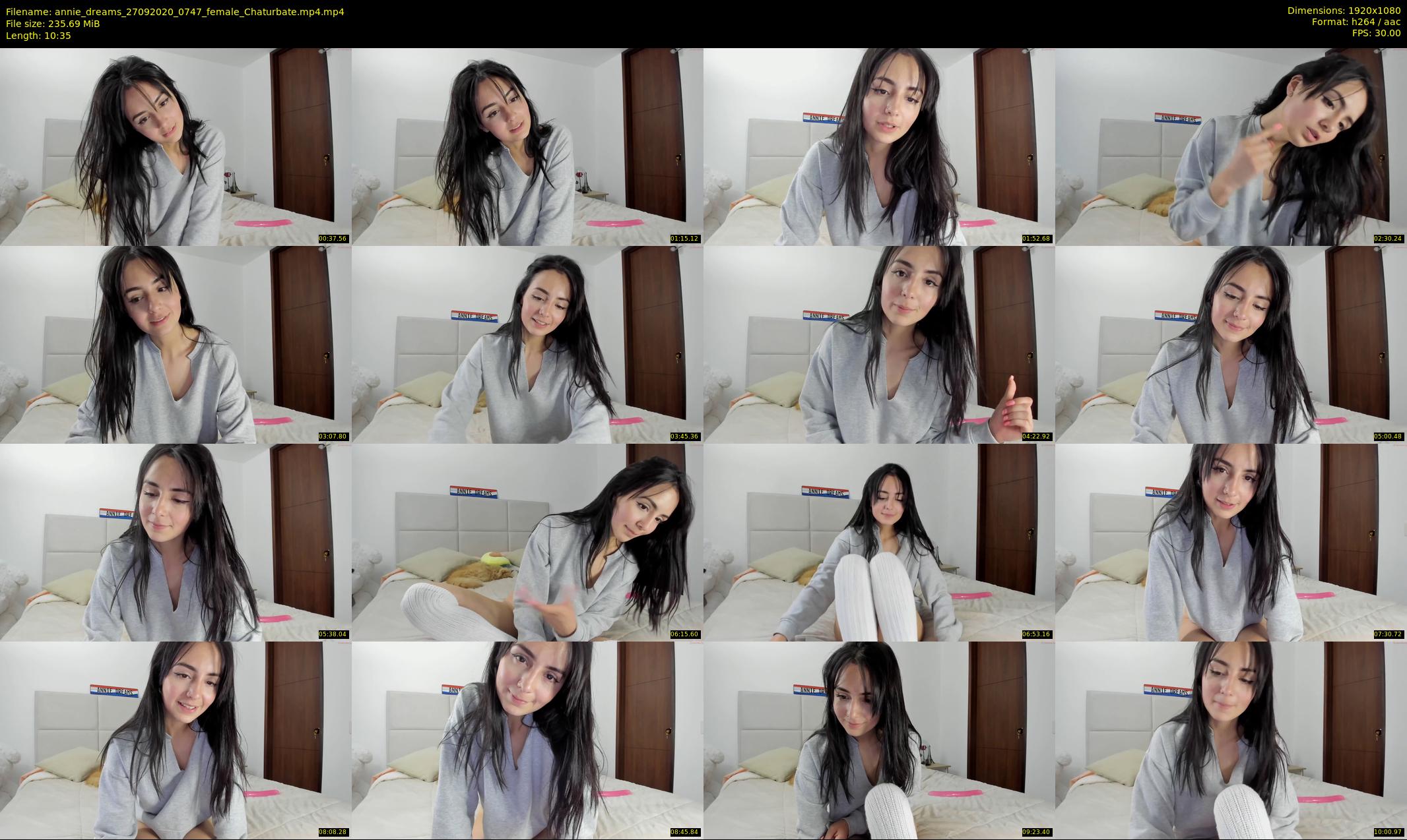 annie_dreams — 11 minute Chaturbate female cam show recording, 1080p, Sep 27, 2020