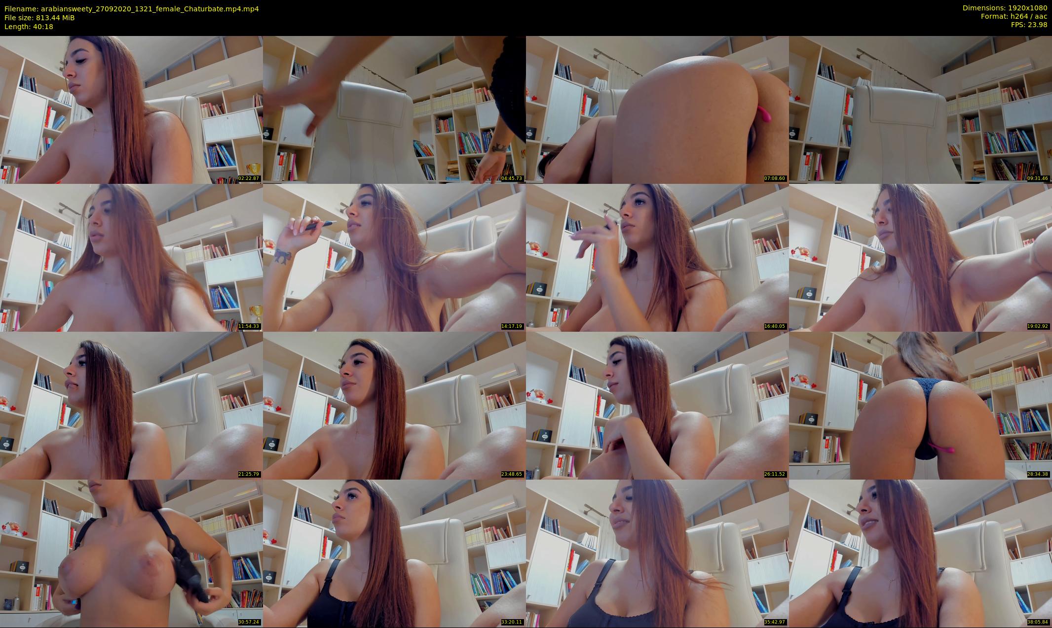 arabiansweety — 41 minute Chaturbate female cam show recording, 1080p, Sep 27, 2020