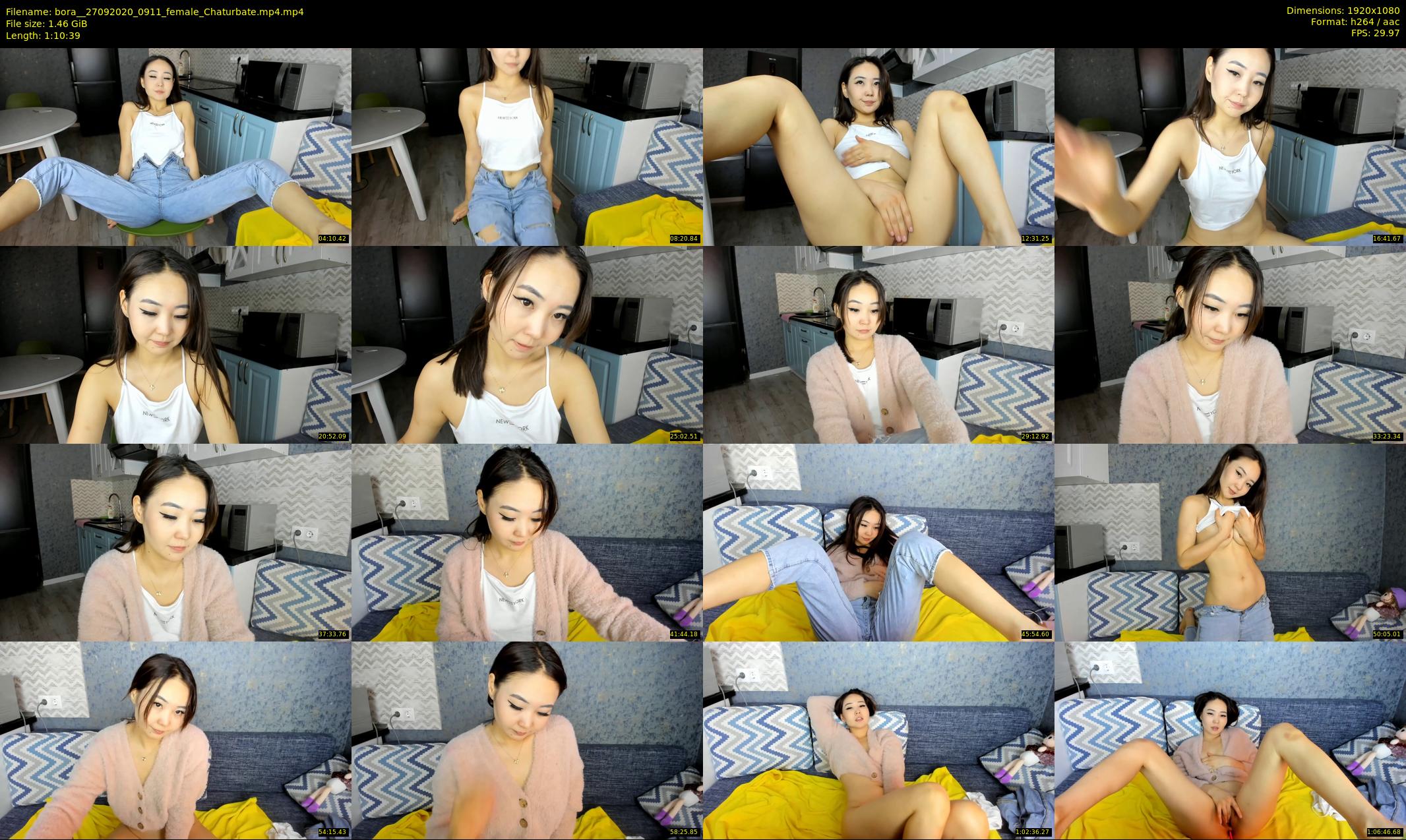 bora_ — 71 minute Chaturbate female cam show recording, 1080p, Sep 27, 2020