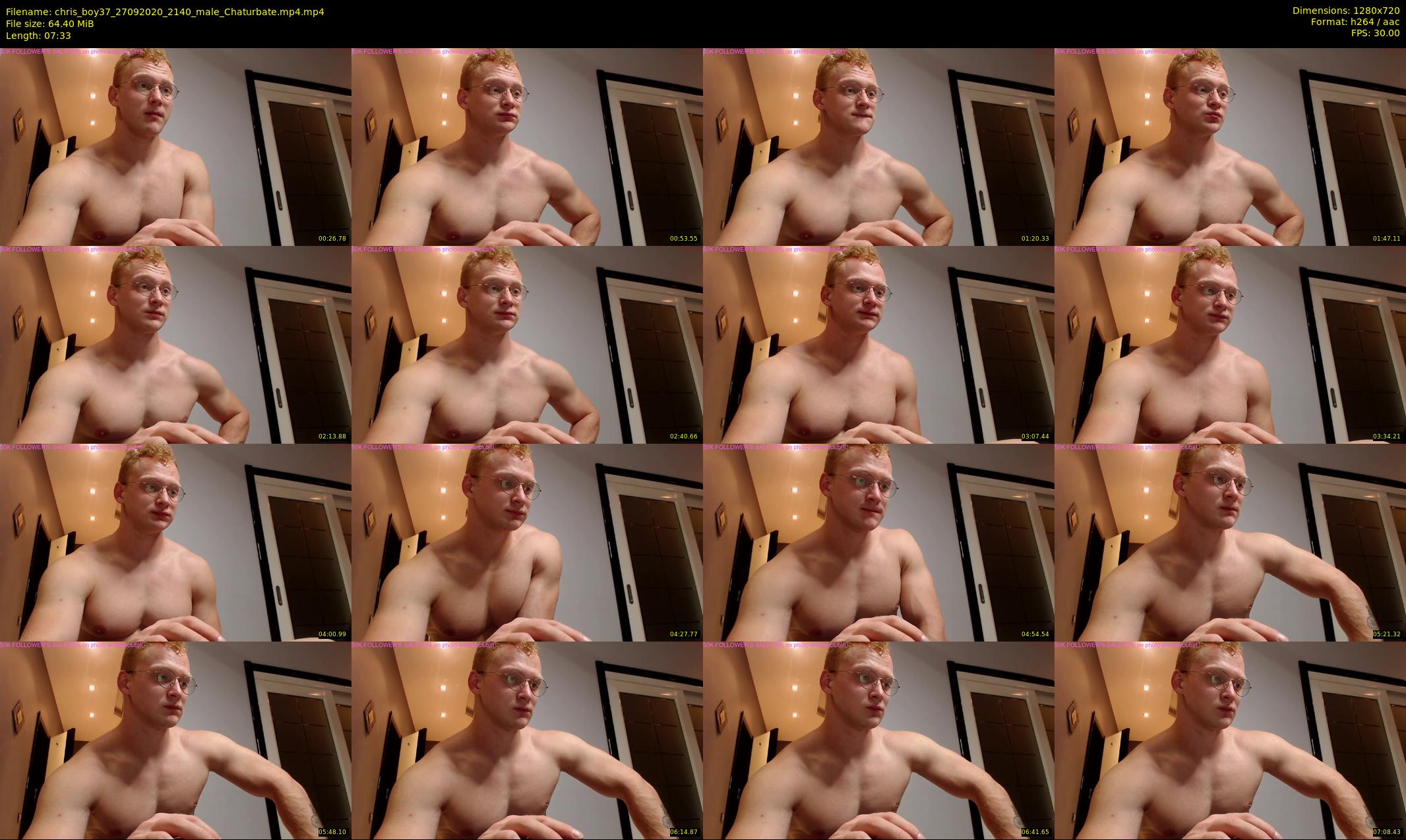 chris_boy37 — 8 minute Chaturbate male cam show recording, 720p, Sep 27, 2020