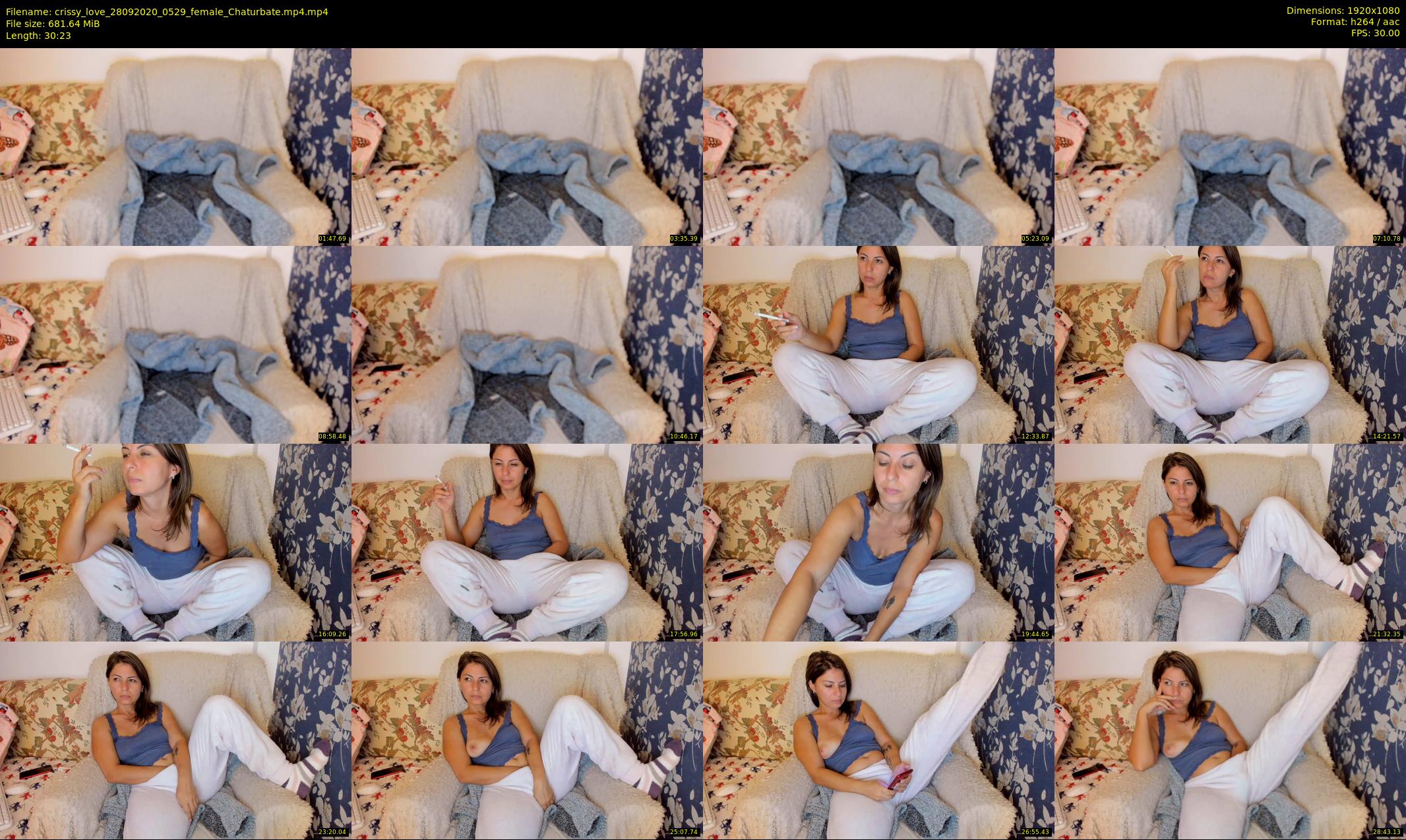 crissy_love — 31 minute Chaturbate female cam show recording, 1080p, Sep 28, 2020