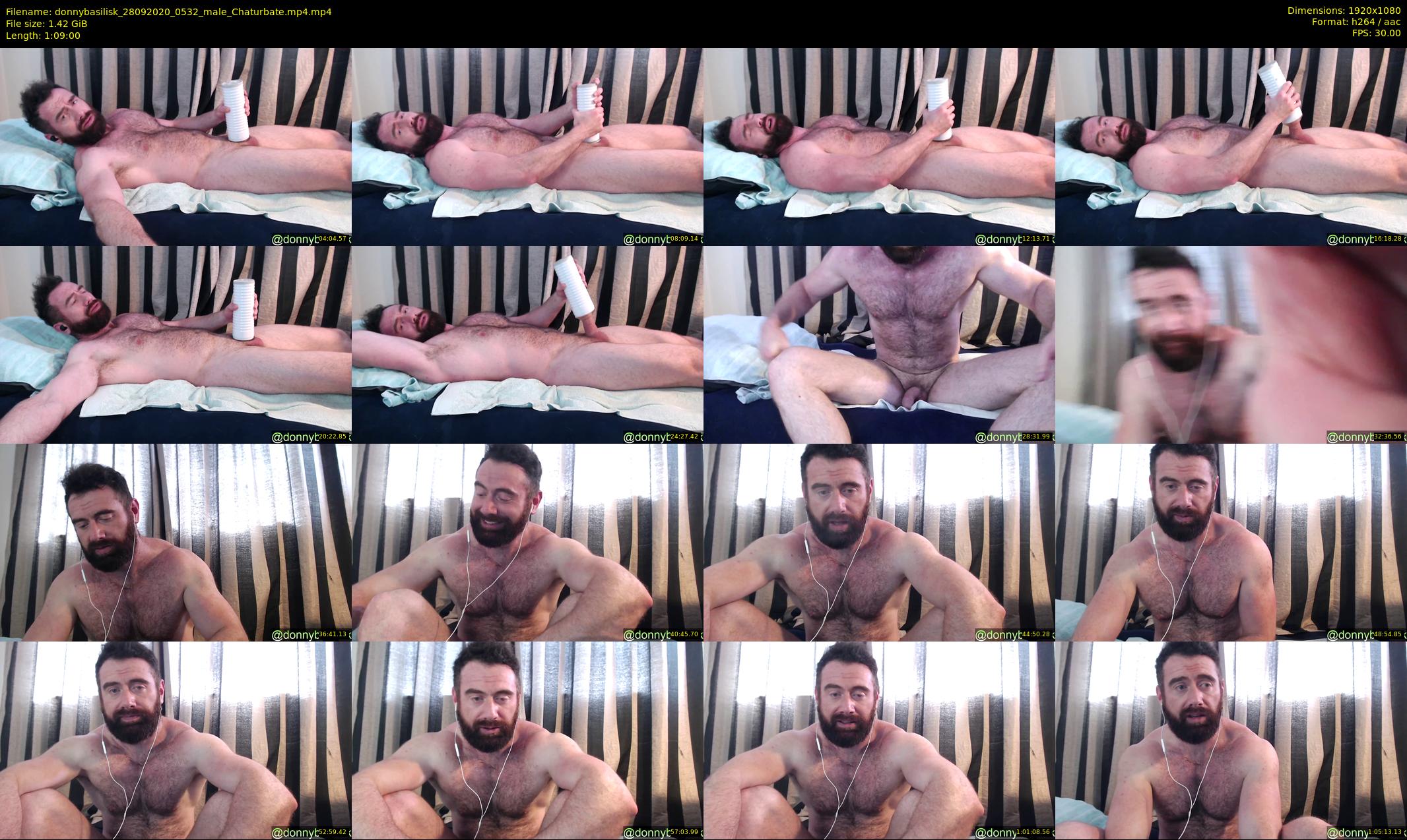 donnybasilisk — 69 minute Chaturbate male cam show recording, 1080p, Sep 28, 2020