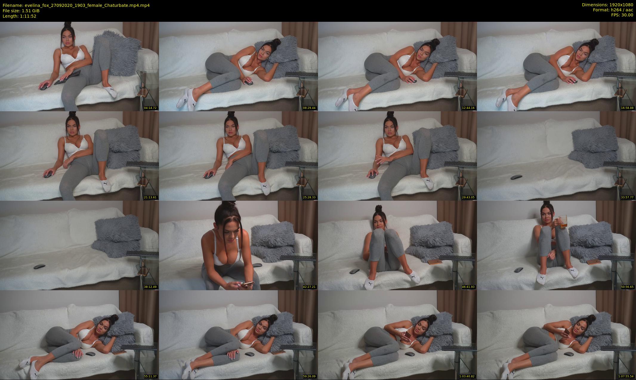 evelina_fox — 72 minute Chaturbate female cam show recording, 1080p, Sep 27, 2020