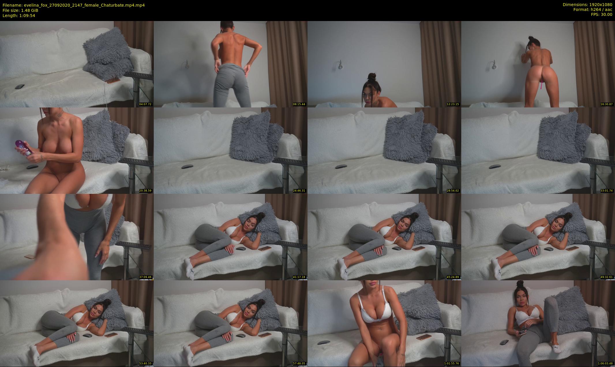 evelina_fox — 70 minute Chaturbate female cam show recording, 1080p, Sep 27, 2020