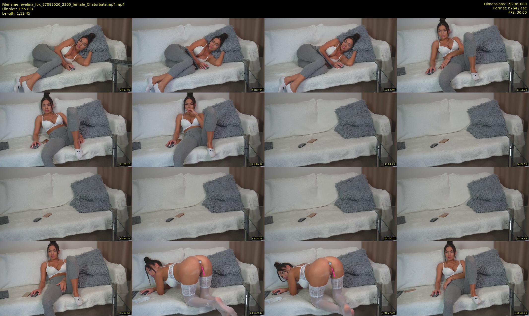 evelina_fox — 73 minute Chaturbate female cam show recording, 1080p, Sep 27, 2020