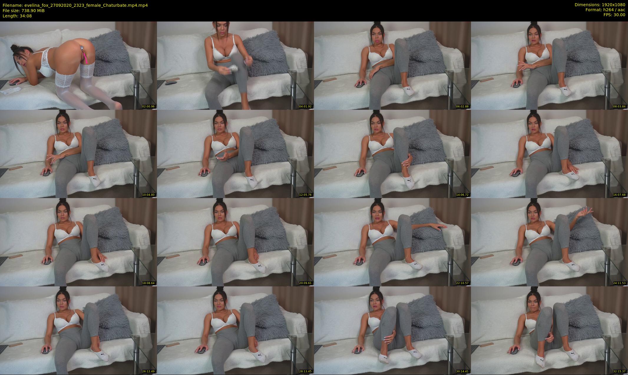evelina_fox — 35 minute Chaturbate female cam show recording, 1080p, Sep 27, 2020