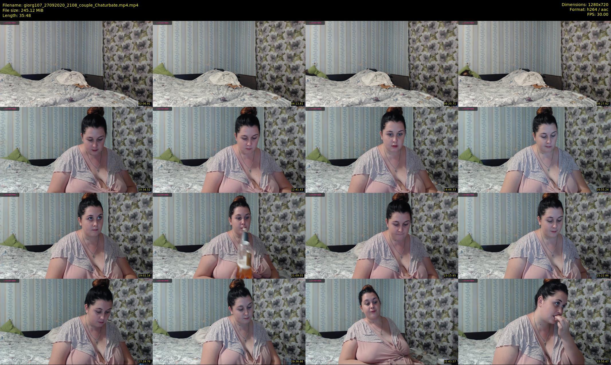 giorg107 — 36 minute Chaturbate couple cam show recording, 720p, Sep 27, 2020