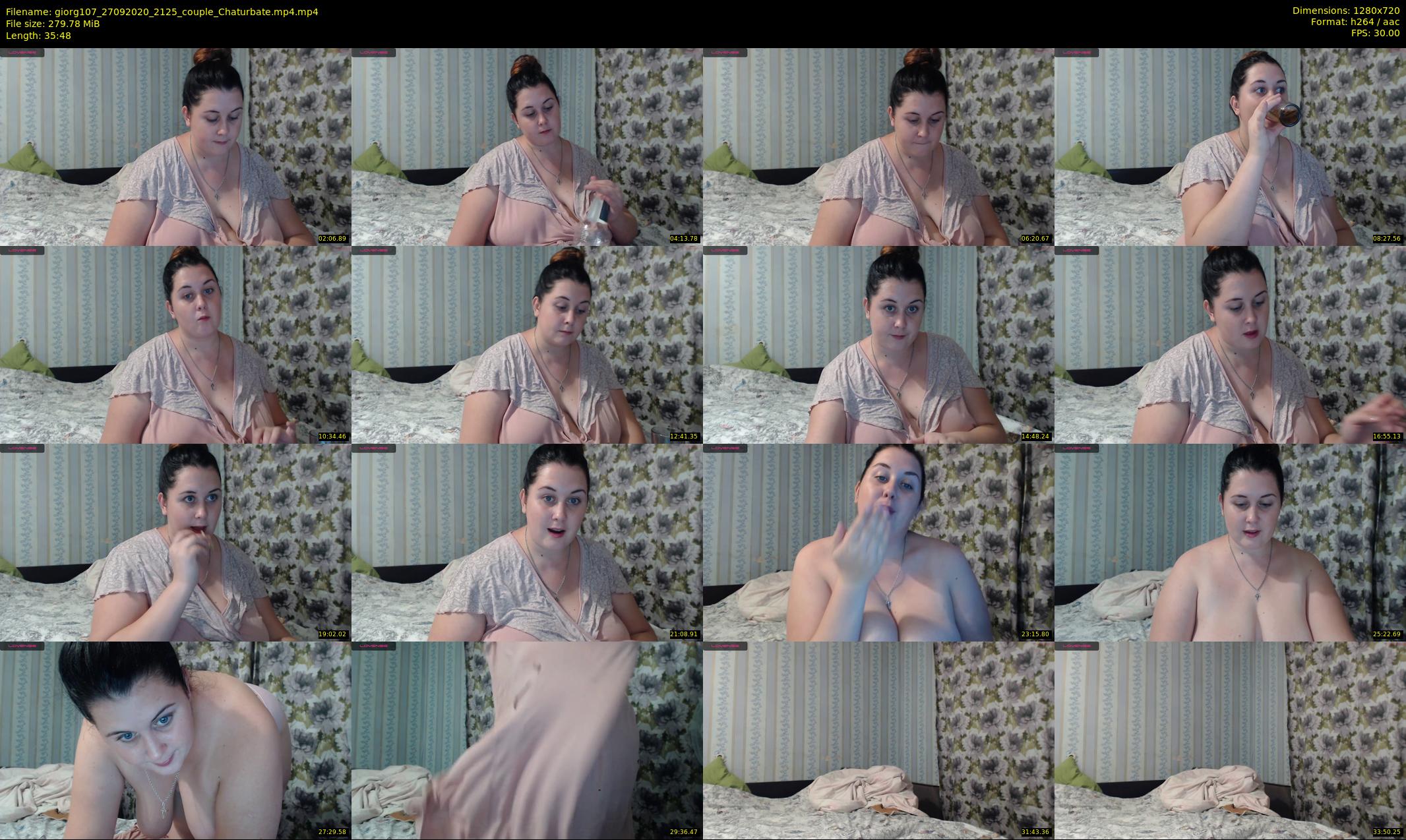 giorg107 — 36 minute Chaturbate couple cam show recording, 720p, Sep 27, 2020