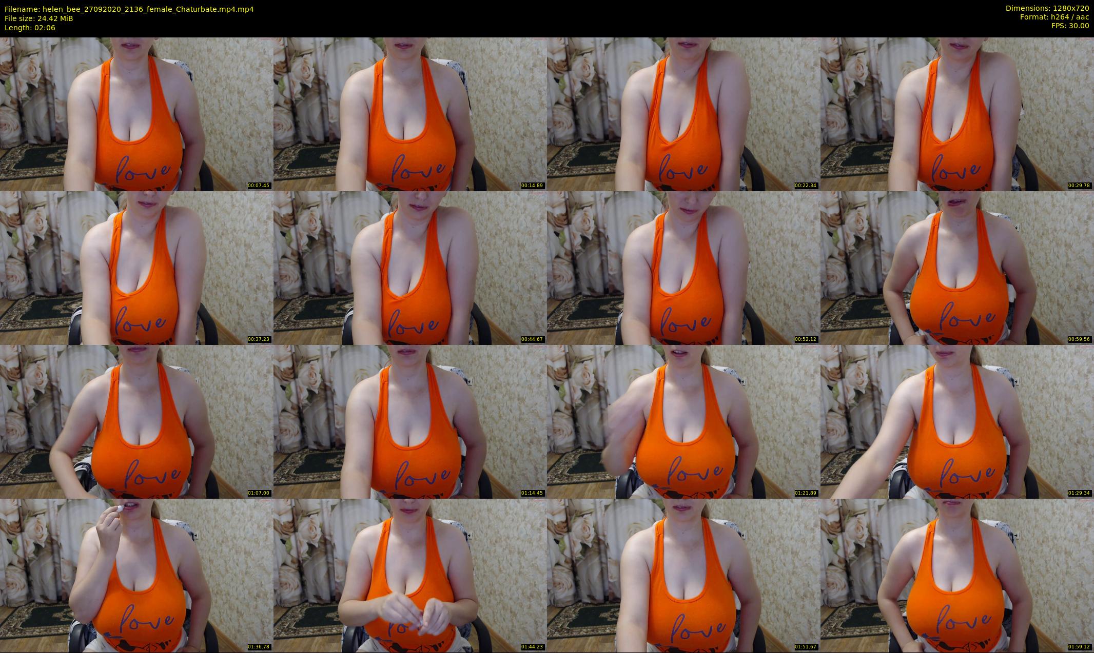helen_bee — 3 minute Chaturbate female cam show recording, 720p, Sep 27, 2020