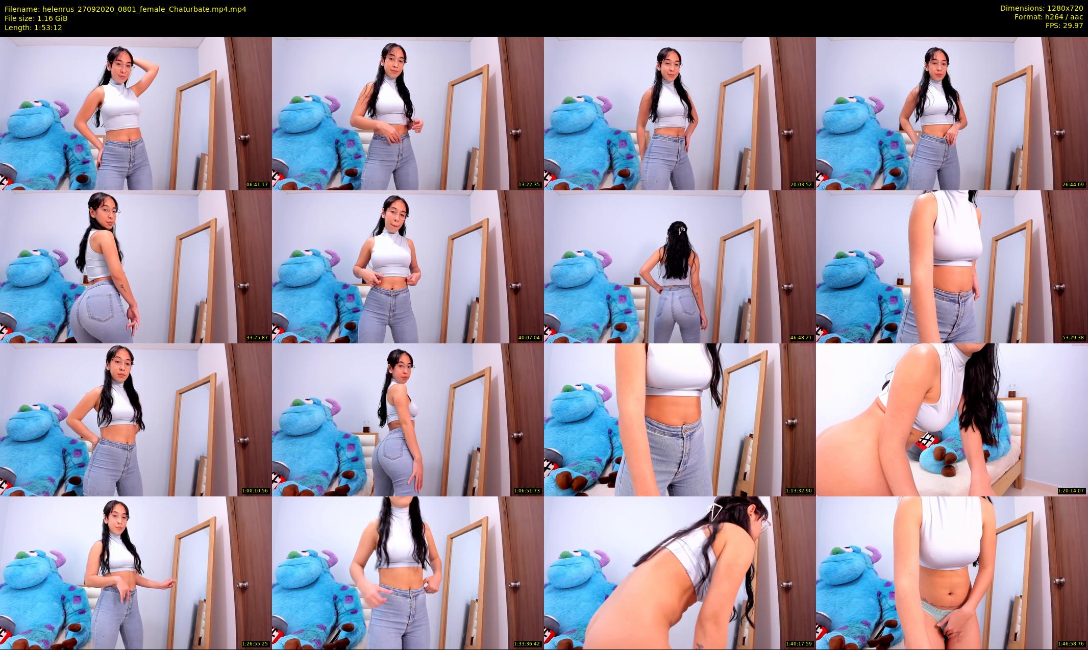 helenrus — 114 minute Chaturbate female cam show recording, 720p, Sep 27, 2020