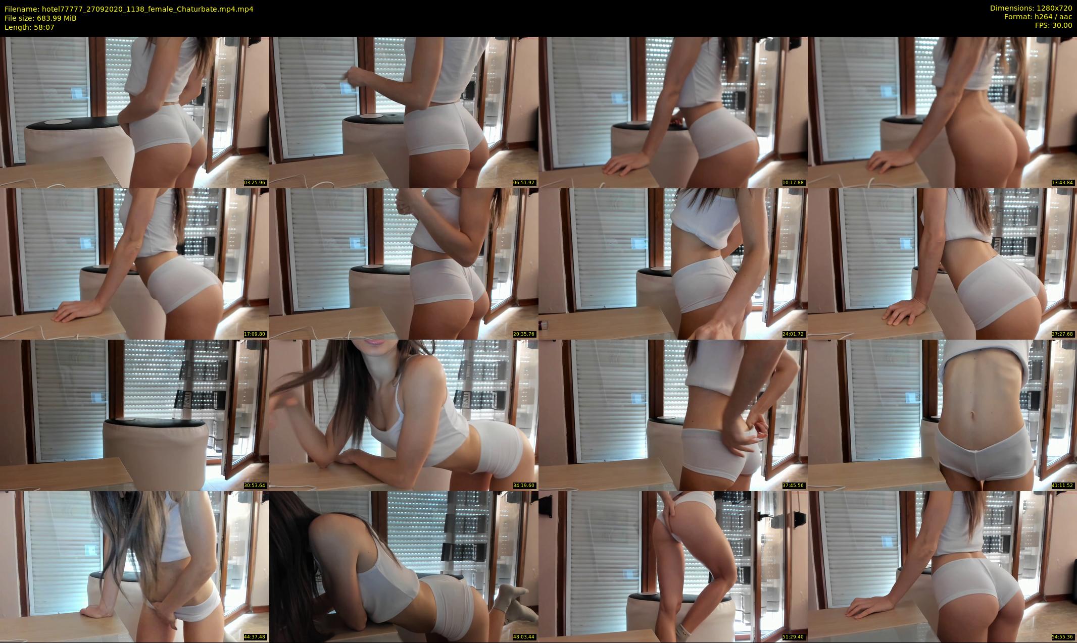 hotel77777 — 59 minute Chaturbate female cam show recording, 720p, Sep 27, 2020