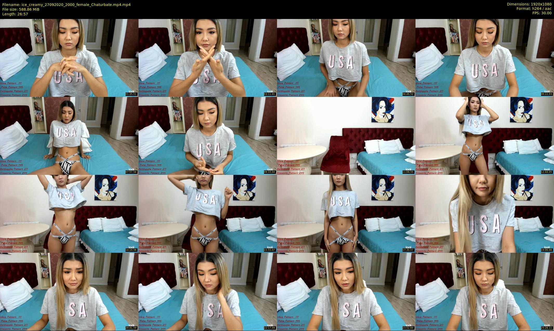 ice_creamy — 27 minute Chaturbate female cam show recording, 1080p, Sep 27, 2020