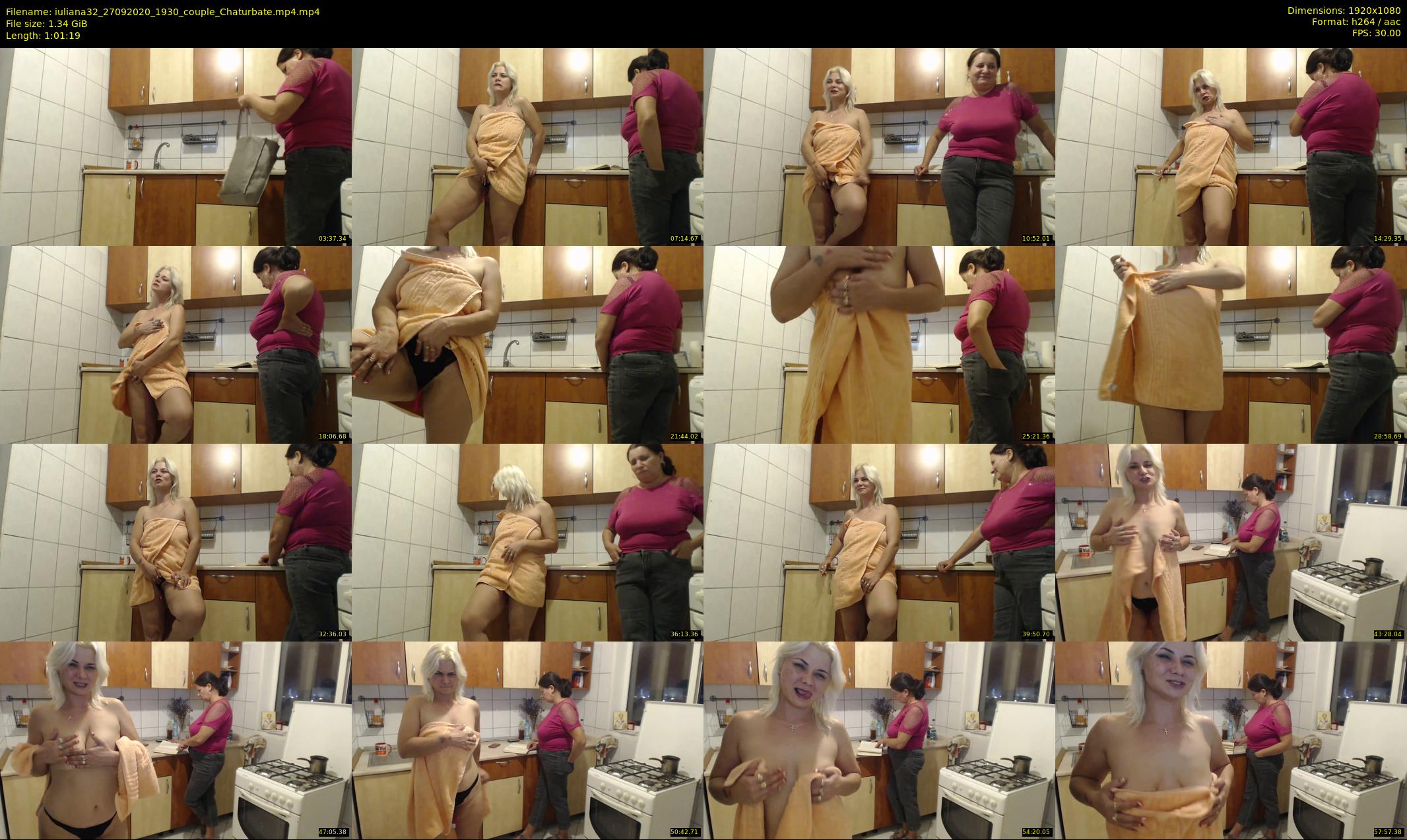iuliana32 — 62 minute Chaturbate couple cam show recording, 1080p, Sep 27, 2020