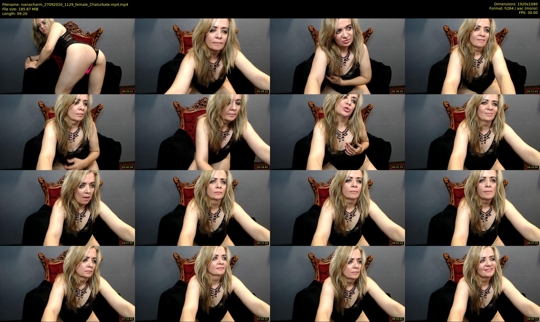 ivanacharm — 10 minute Chaturbate female cam show recording, 1080p, Sep 27, 2020