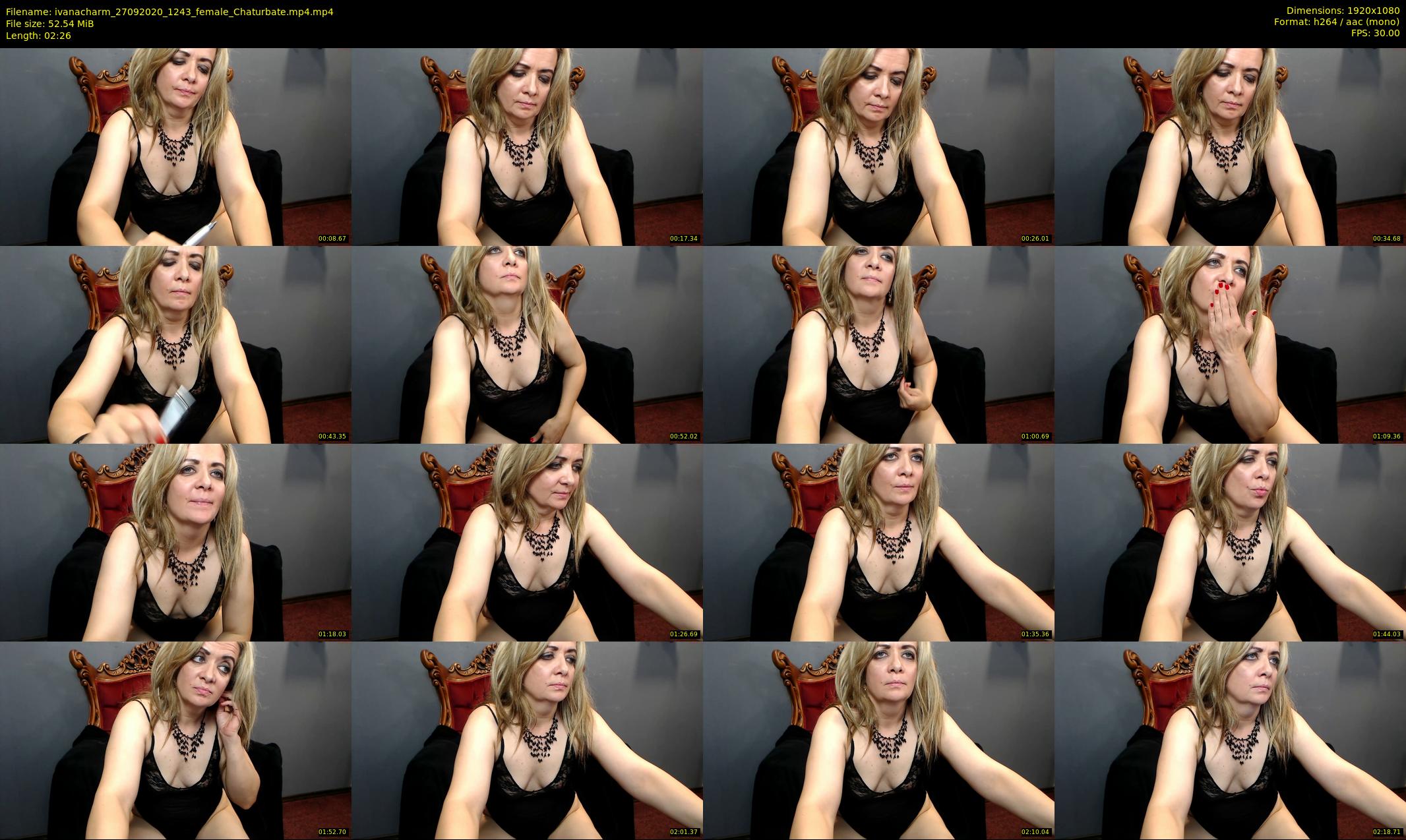 ivanacharm — 3 minute Chaturbate female cam show recording, 1080p, Sep 27, 2020