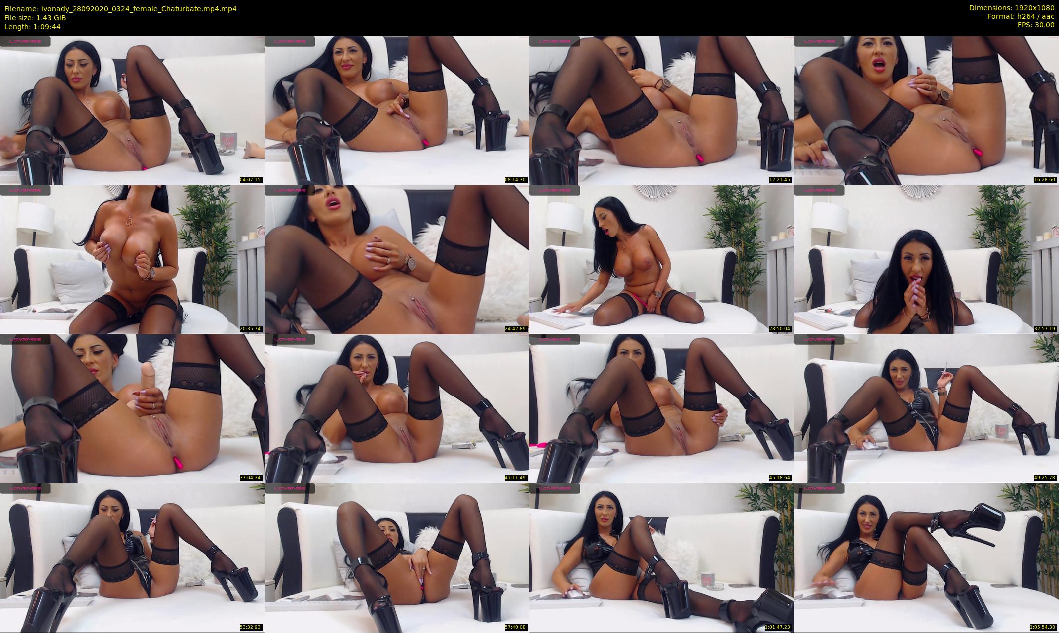ivonady — 70 minute Chaturbate female cam show recording, 1080p, Sep 28, 2020