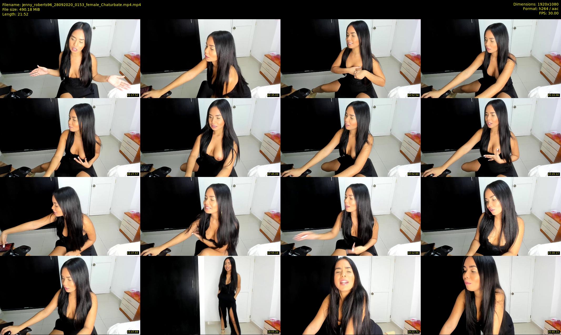 jenny_roberts96 — 22 minute Chaturbate female cam show recording, 1080p, Sep 28, 2020