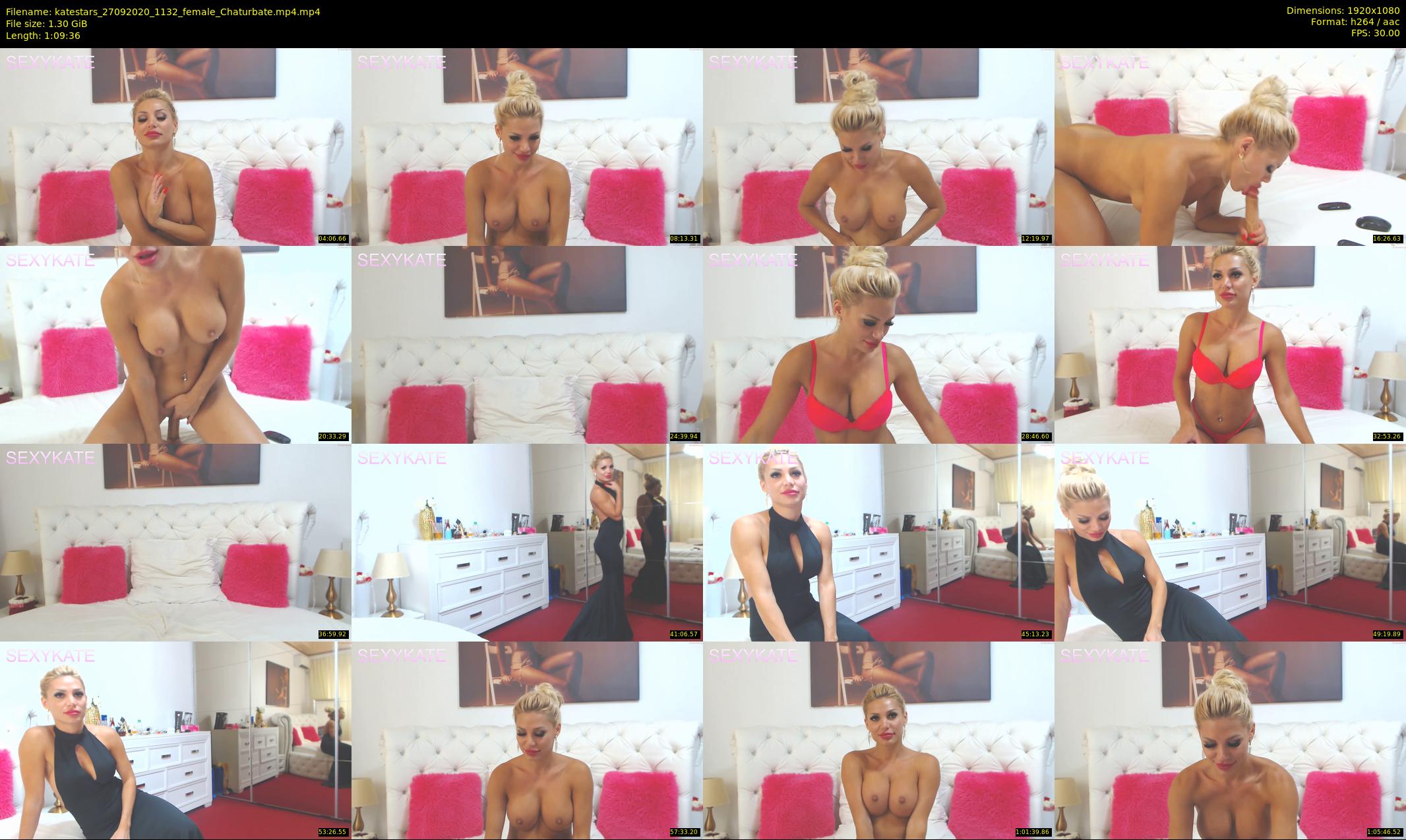 katestars — 70 minute Chaturbate female cam show recording, 1080p, Sep 27, 2020