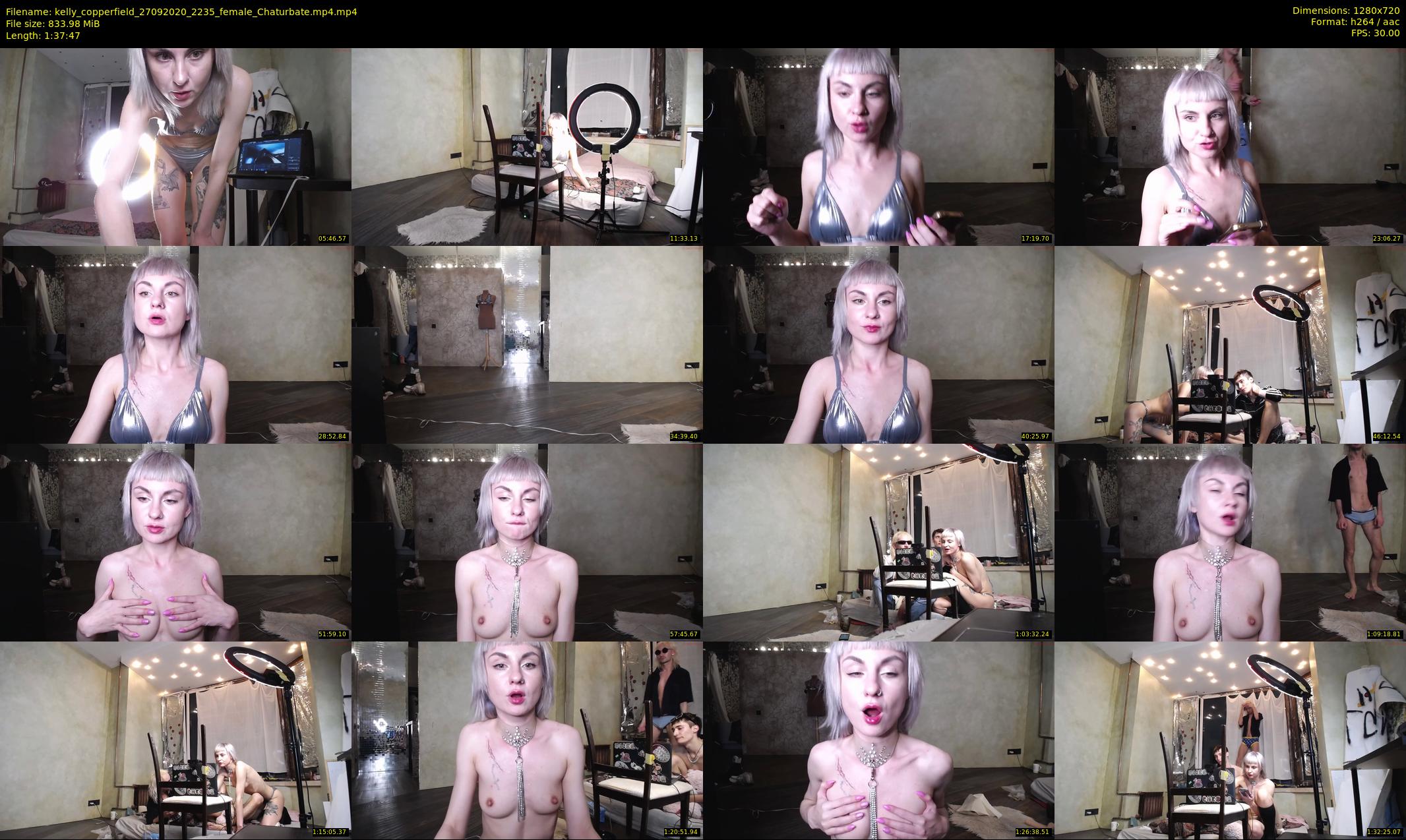 kelly_copperfield — 98 minute Chaturbate female cam show recording, 720p, Sep 27, 2020