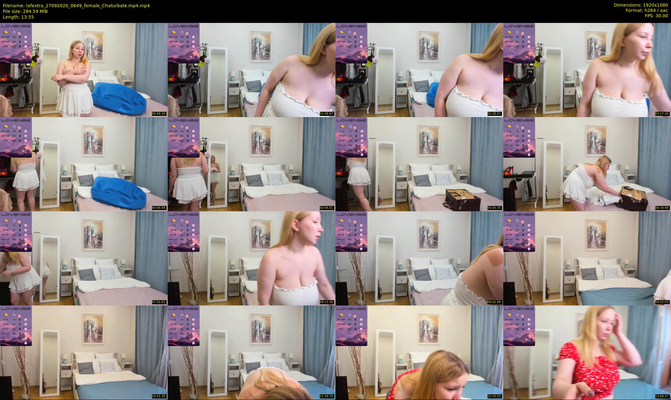 lafextra — 14 minute Chaturbate female cam show recording, 1080p, Sep 27, 2020