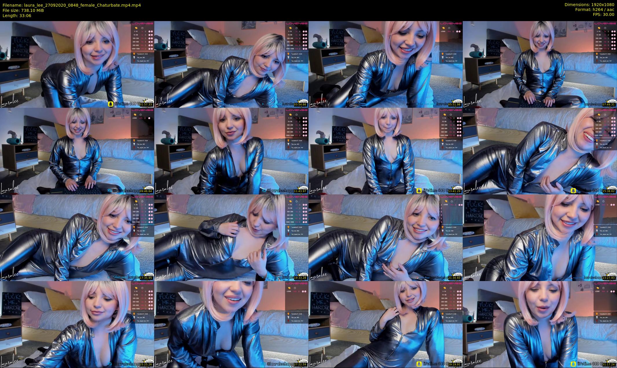 laura_lee — 34 minute Chaturbate female cam show recording, 1080p, Sep 27, 2020