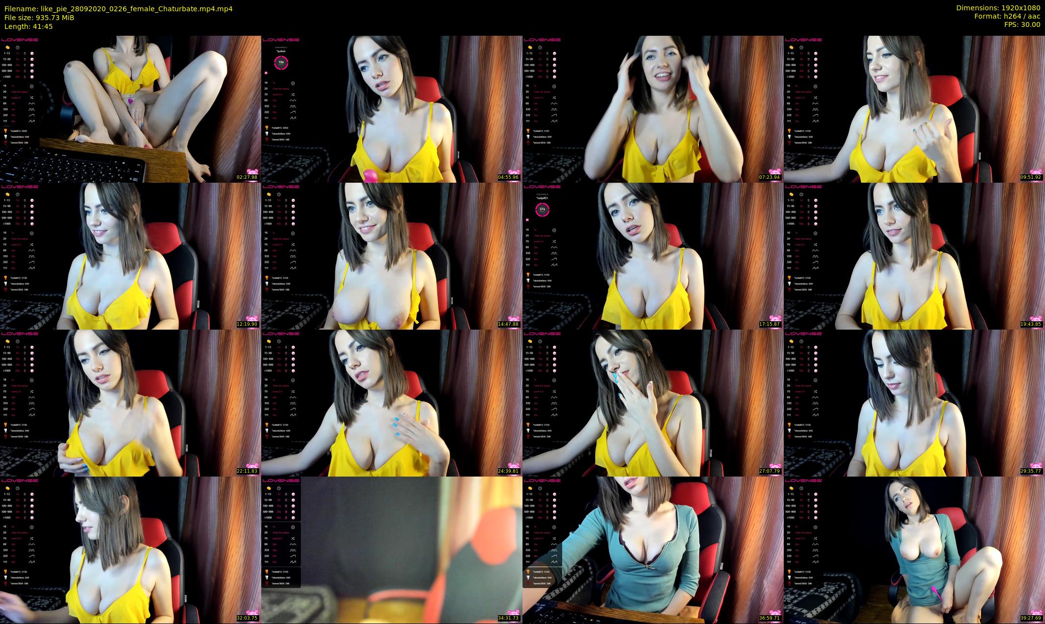 like_pie — 42 minute Chaturbate couple cam show recording, 1080p, Sep 28, 2020
