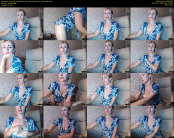 mallinia — 52 minute Chaturbate female cam show recording, 480p, Sep 27, 2020