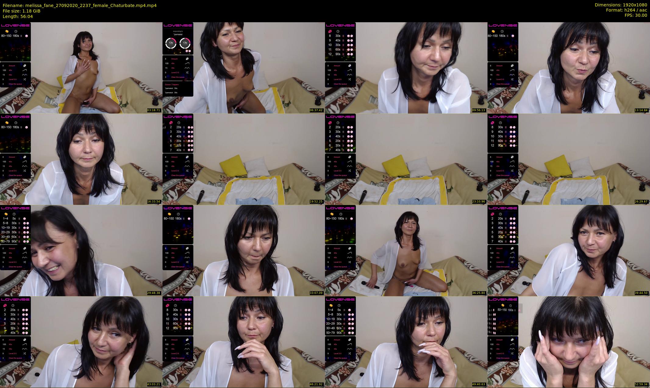 melissa_fane — 57 minute Chaturbate female cam show recording, 1080p, Sep 27, 2020
