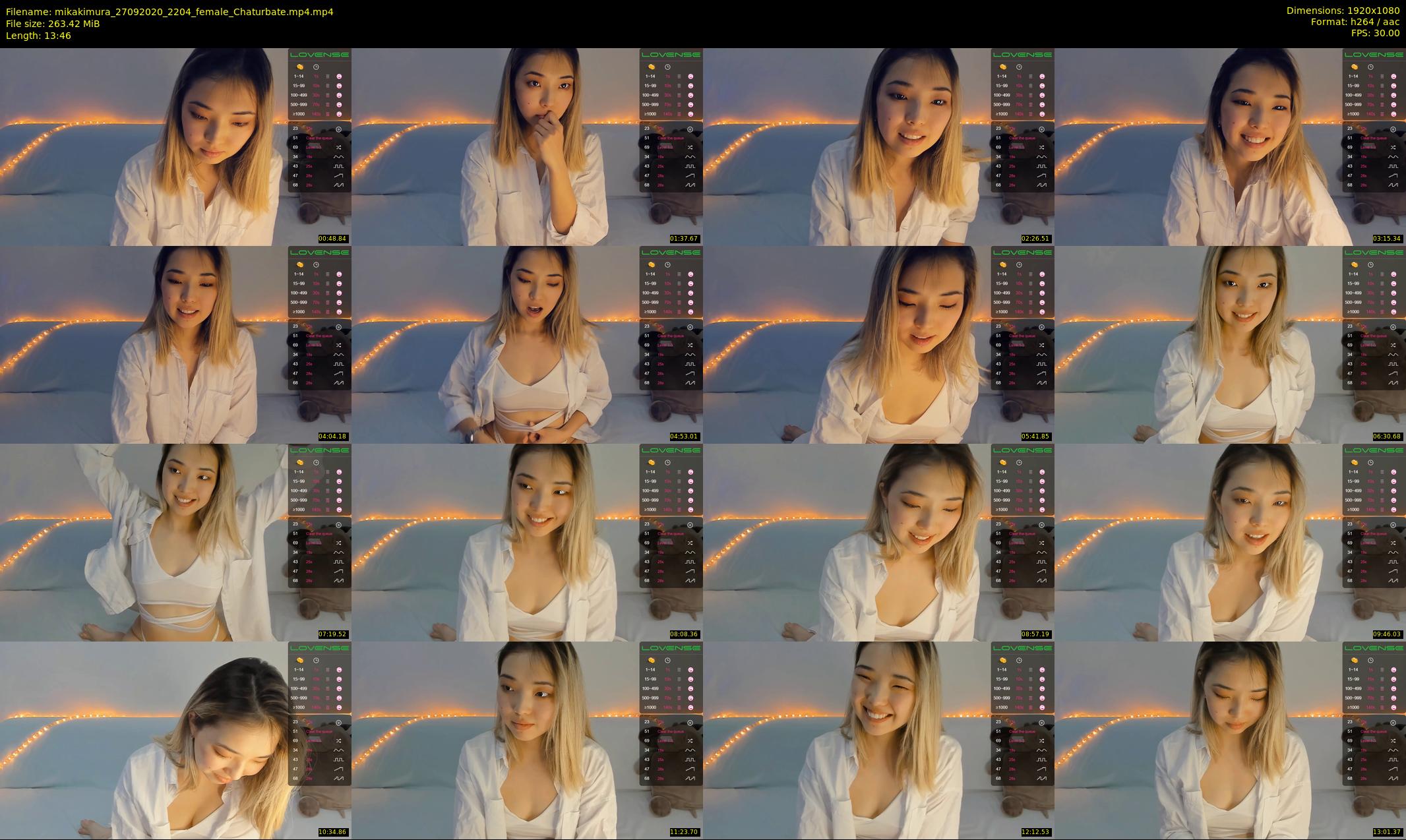 mikakimura — 14 minute Chaturbate female cam show recording, 1080p, Sep 27, 2020