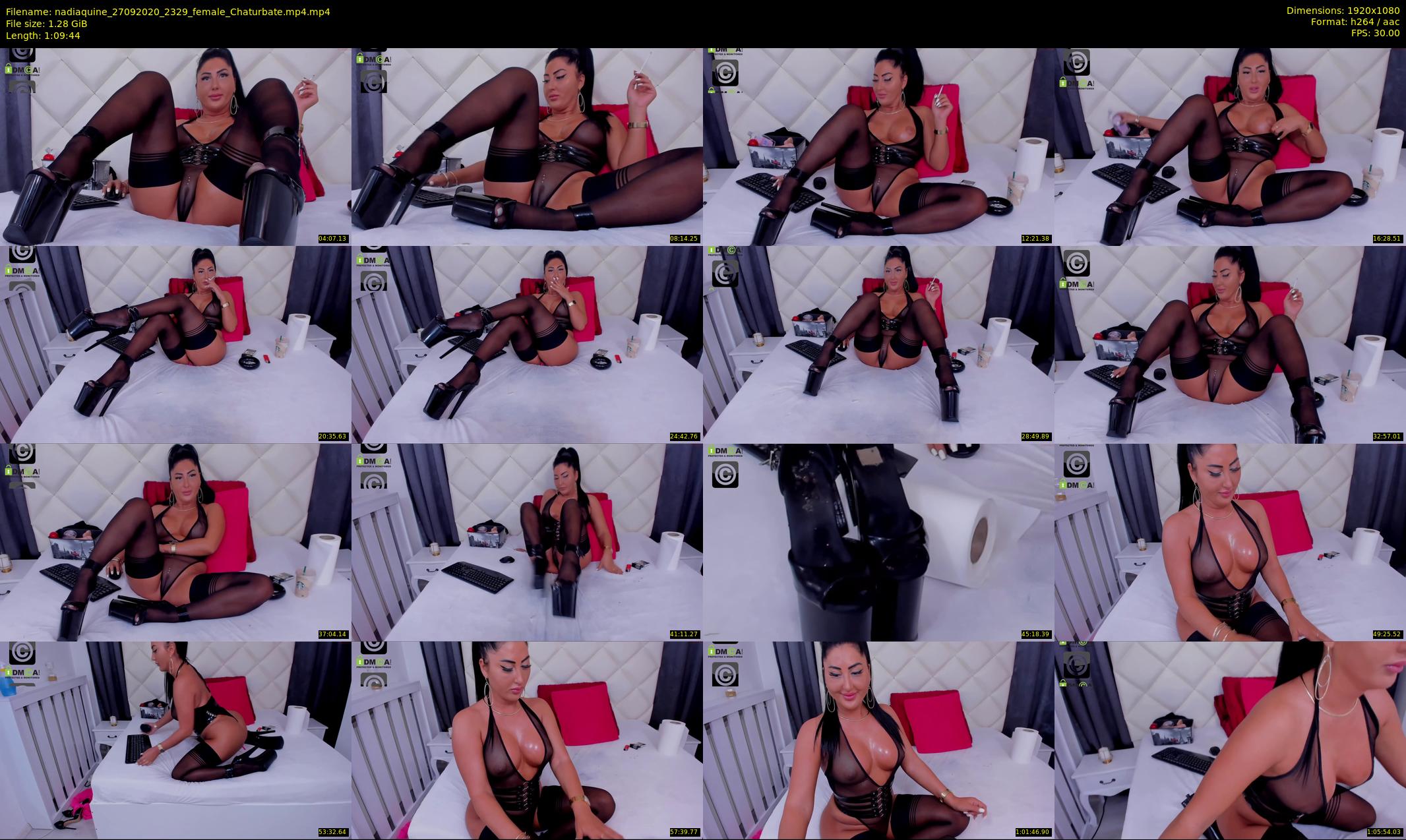 nadiaquine — 70 minute Chaturbate female cam show recording, 1080p, Sep 27, 2020