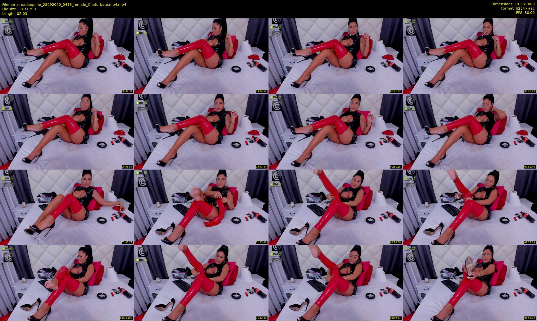 nadiaquine — 3 minute Chaturbate female cam show recording, 1080p, Sep 28, 2020