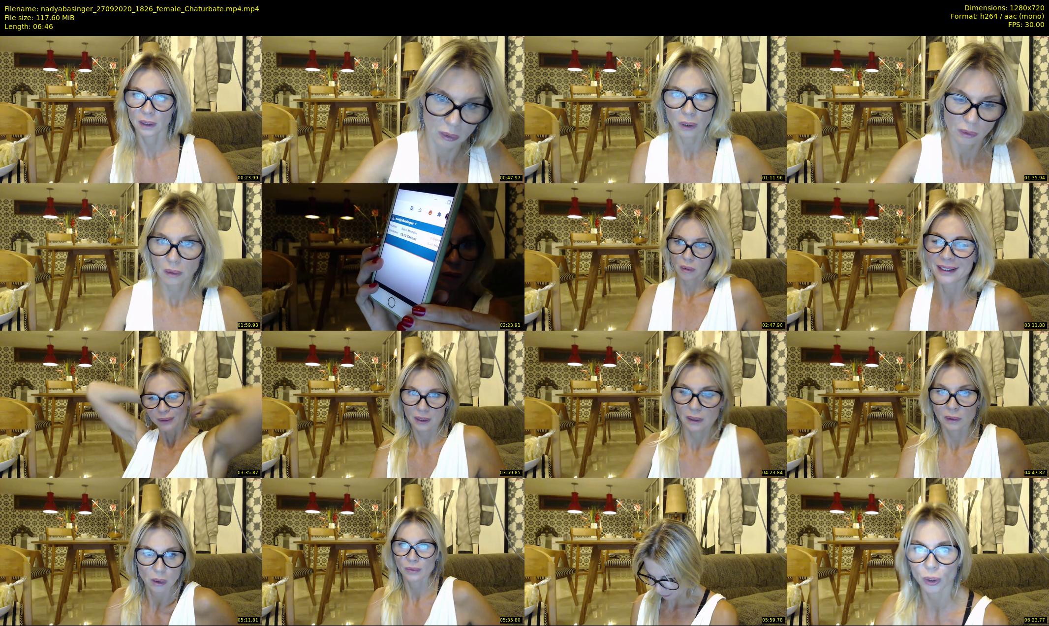 nadyabasinger — 7 minute Chaturbate female cam show recording, 720p, Sep 27, 2020