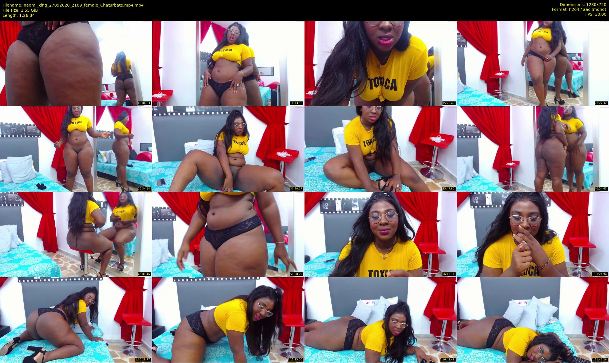 naomi_king — 87 minute Chaturbate female cam show recording, 720p, Sep 27, 2020