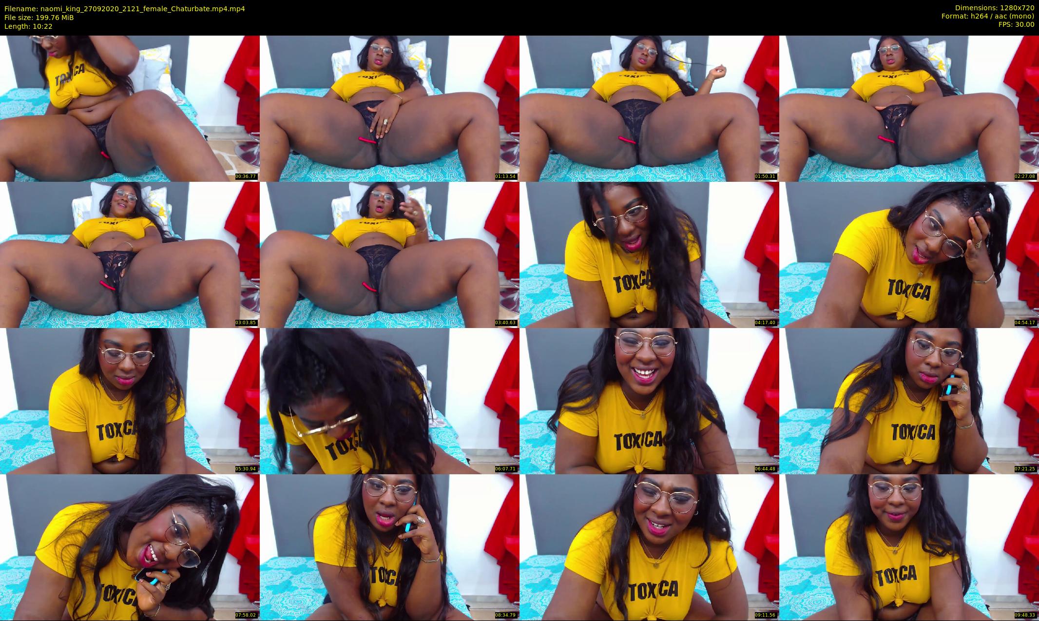 naomi_king — 11 minute Chaturbate female cam show recording, 720p, Sep 27, 2020