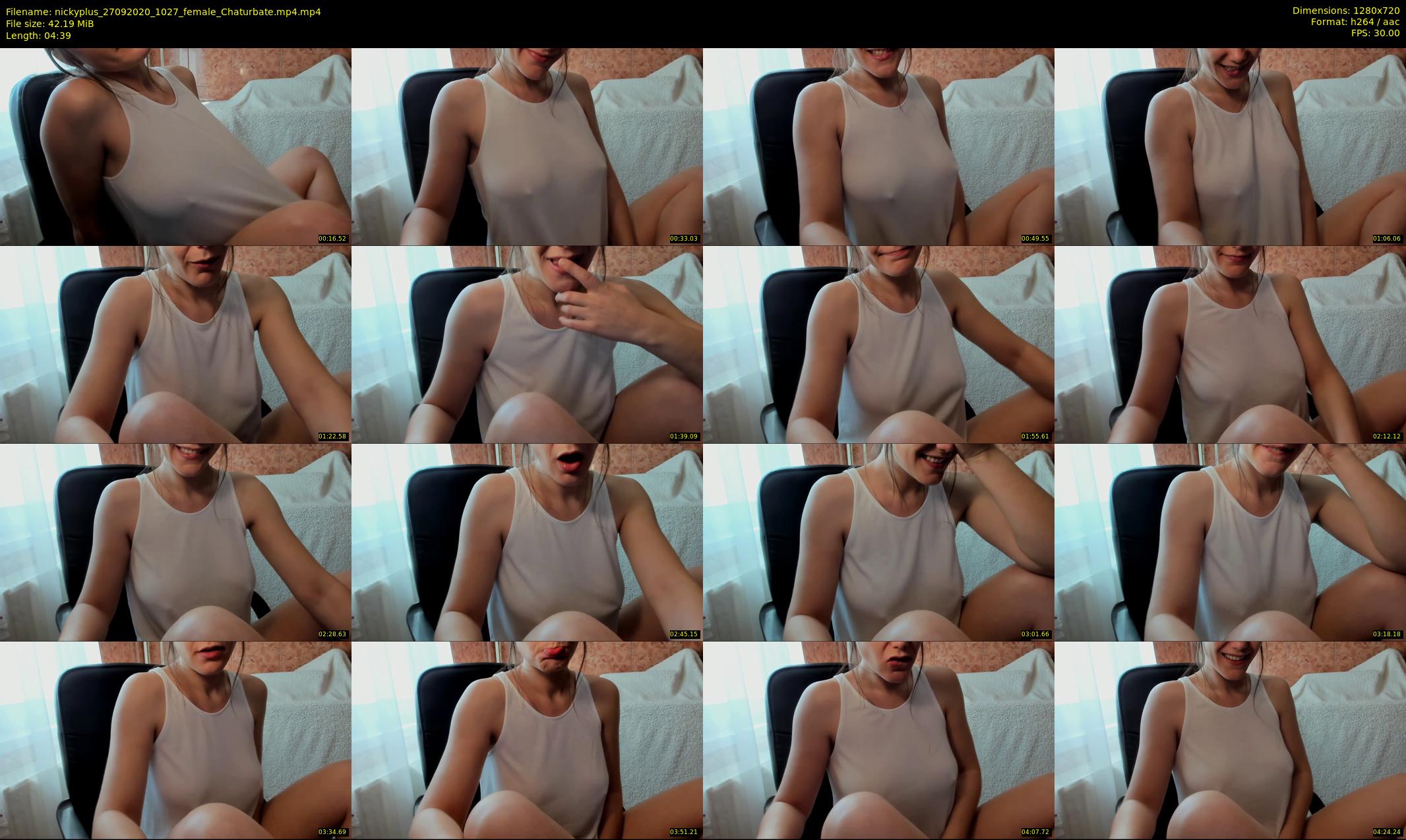 nickyplus — 5 minute Chaturbate couple cam show recording, 720p, Sep 27, 2020