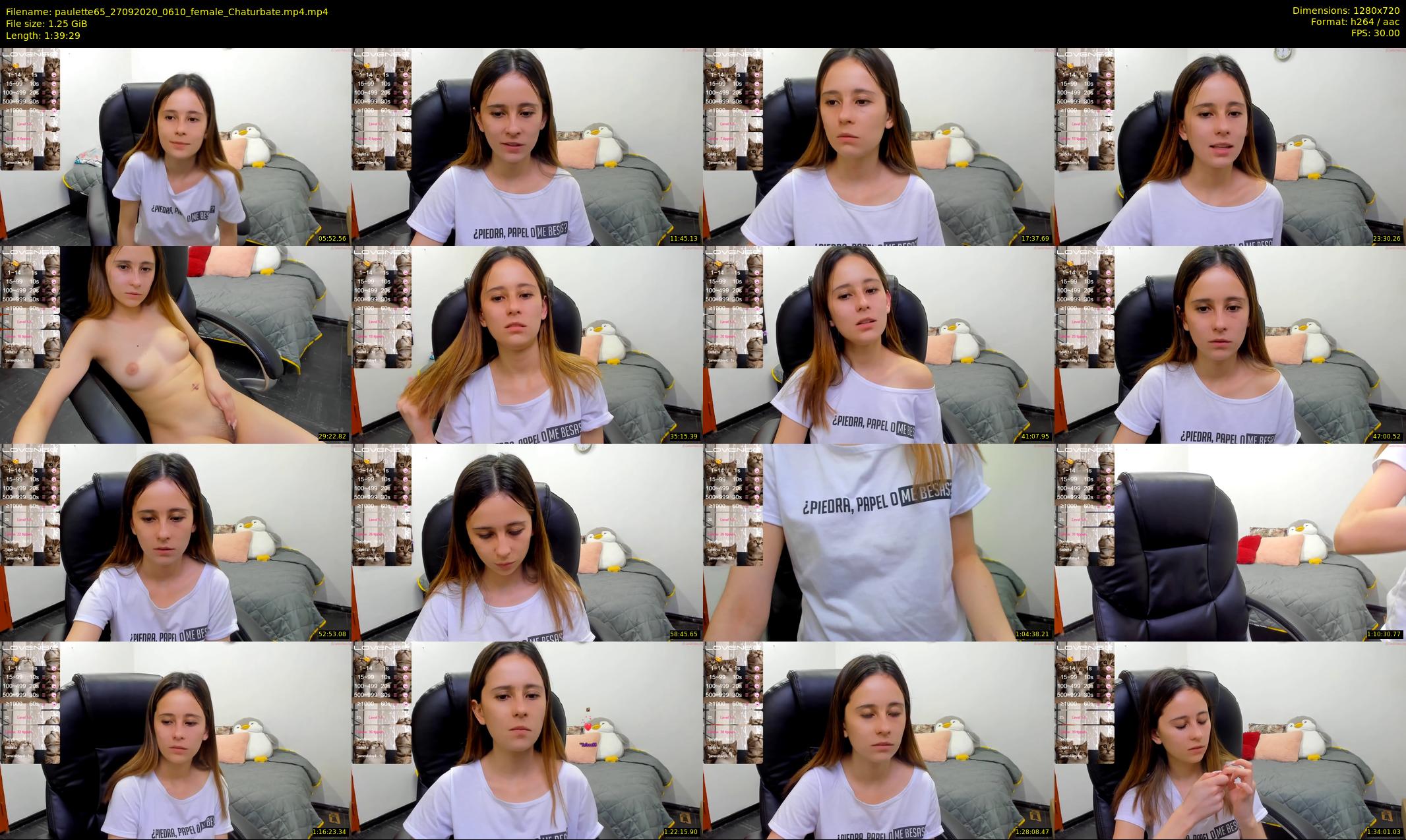 paulette65 — 100 minute Chaturbate female cam show recording, 720p, Sep 27, 2020