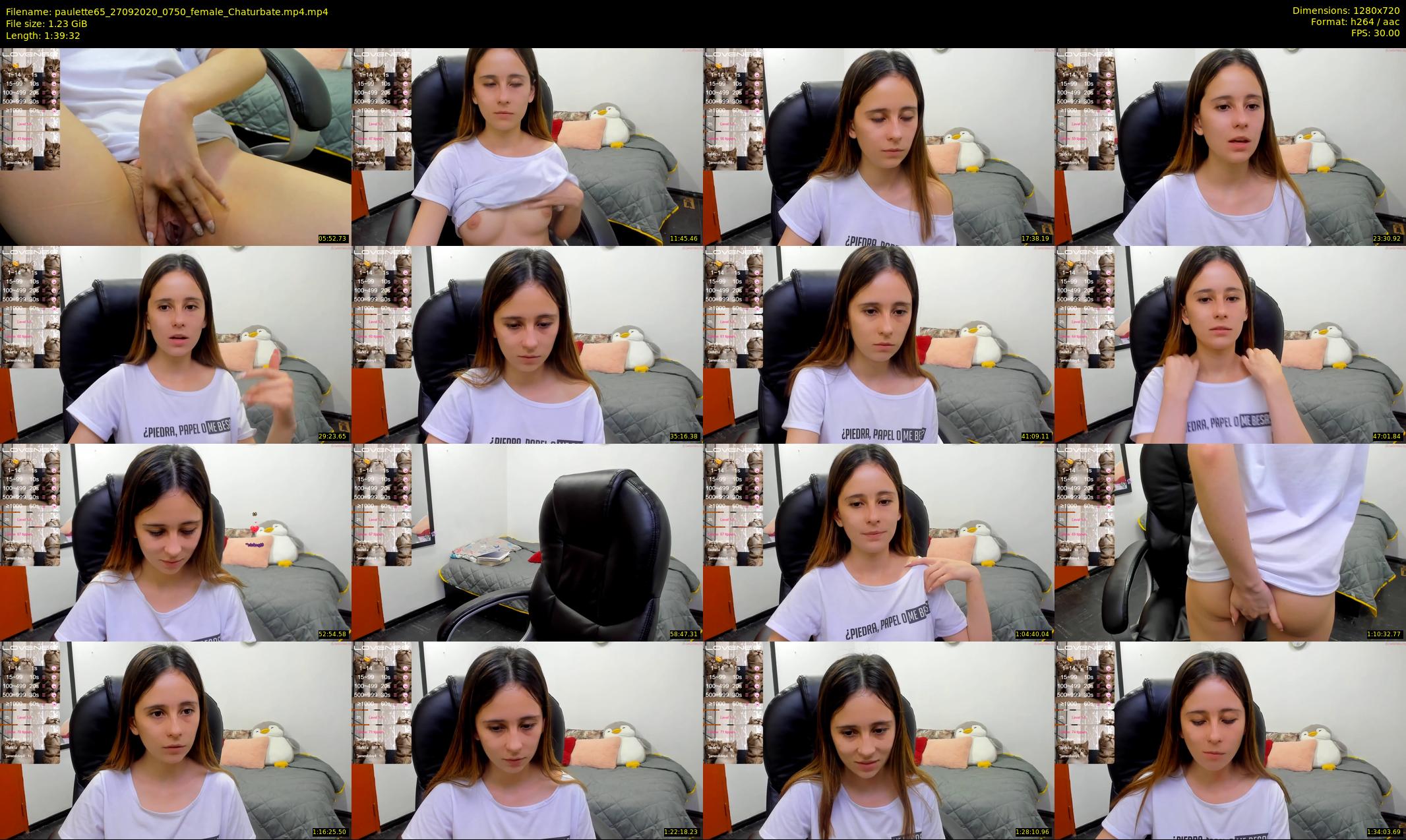 paulette65 — 100 minute Chaturbate female cam show recording, 720p, Sep 27, 2020