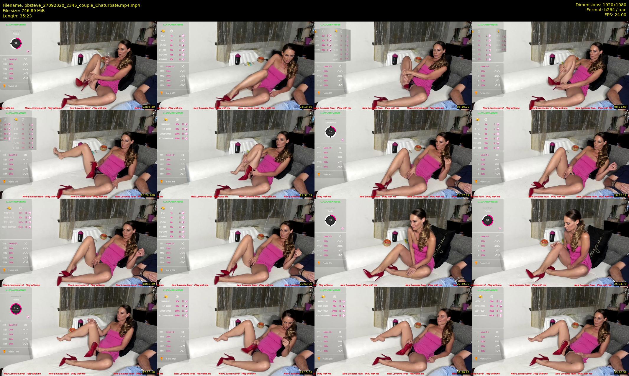 pbsteve — 36 minute Chaturbate couple cam show recording, 1080p, Sep 27, 2020