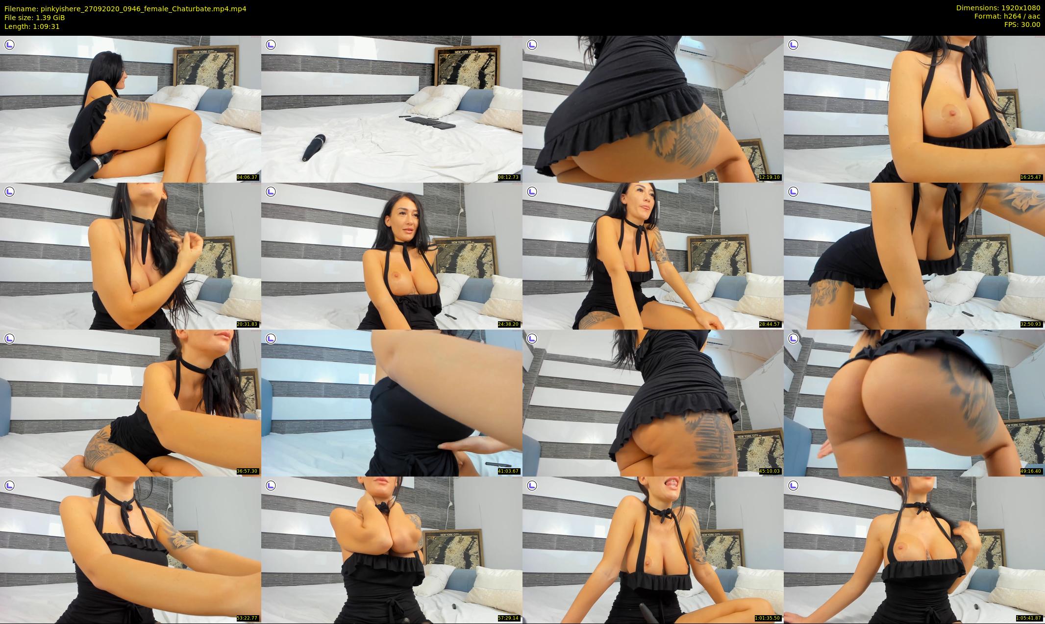 pinkyishere — 70 minute Chaturbate female cam show recording, 1080p, Sep 27, 2020