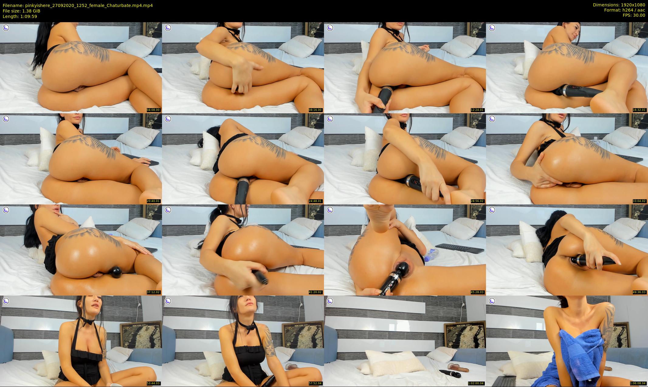 pinkyishere — 70 minute Chaturbate female cam show recording, 1080p, Sep 27, 2020