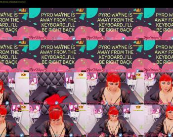pyrowayne — 59 minute Chaturbate female cam show recording, 720p, Sep 28, 2020