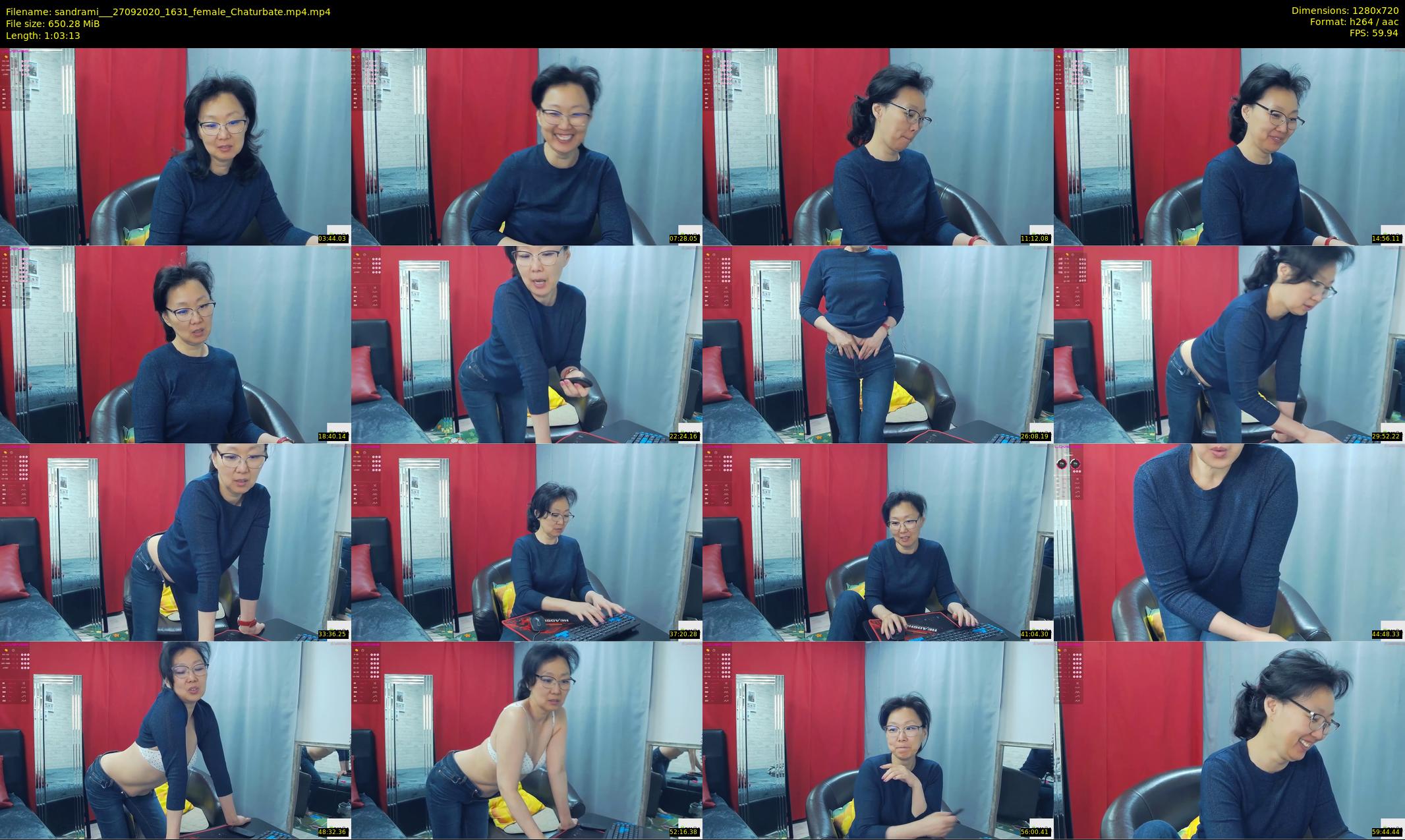 sandrami__ — 64 minute Chaturbate female cam show recording, 720p, Sep 27, 2020