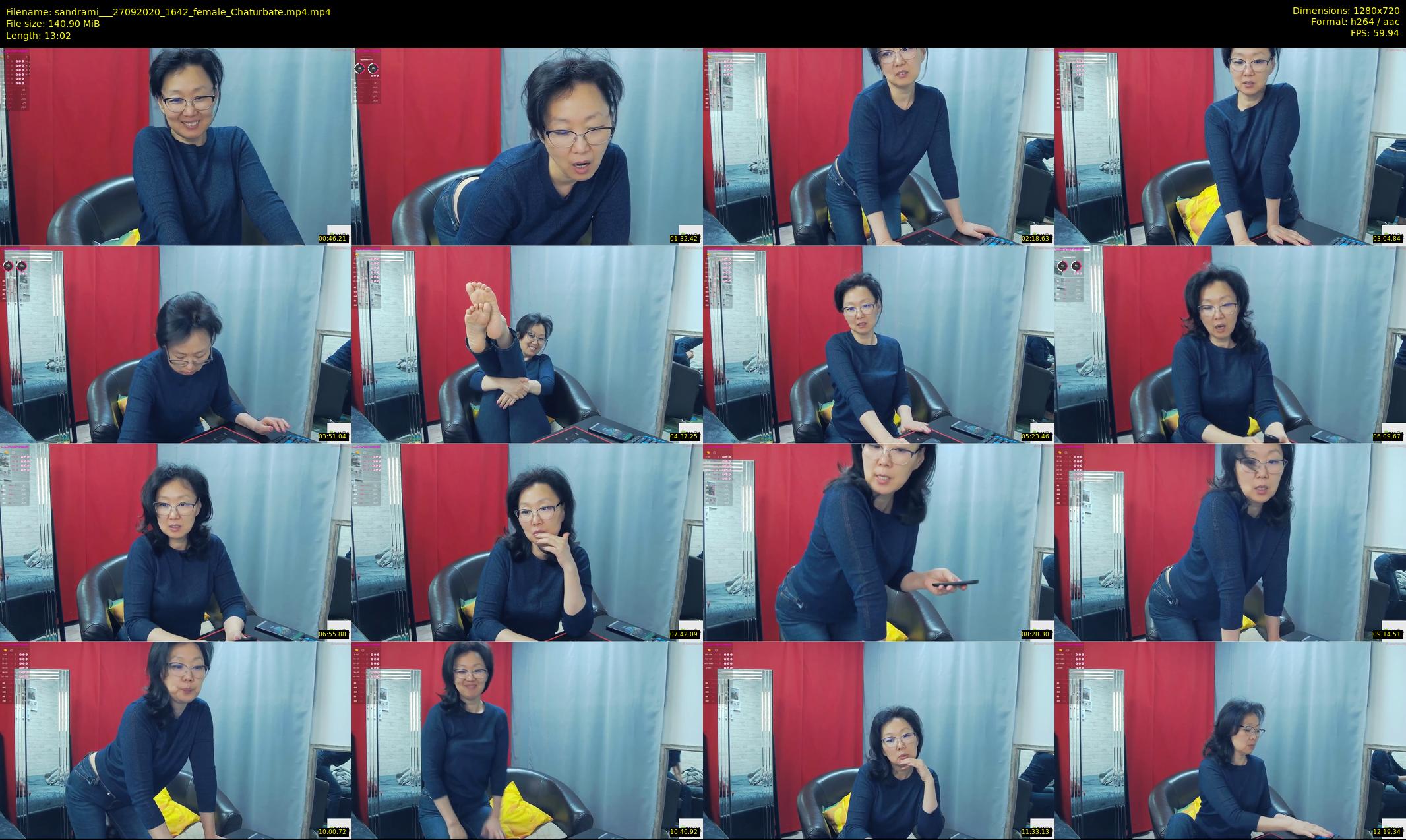 sandrami__ — 14 minute Chaturbate female cam show recording, 720p, Sep 27, 2020